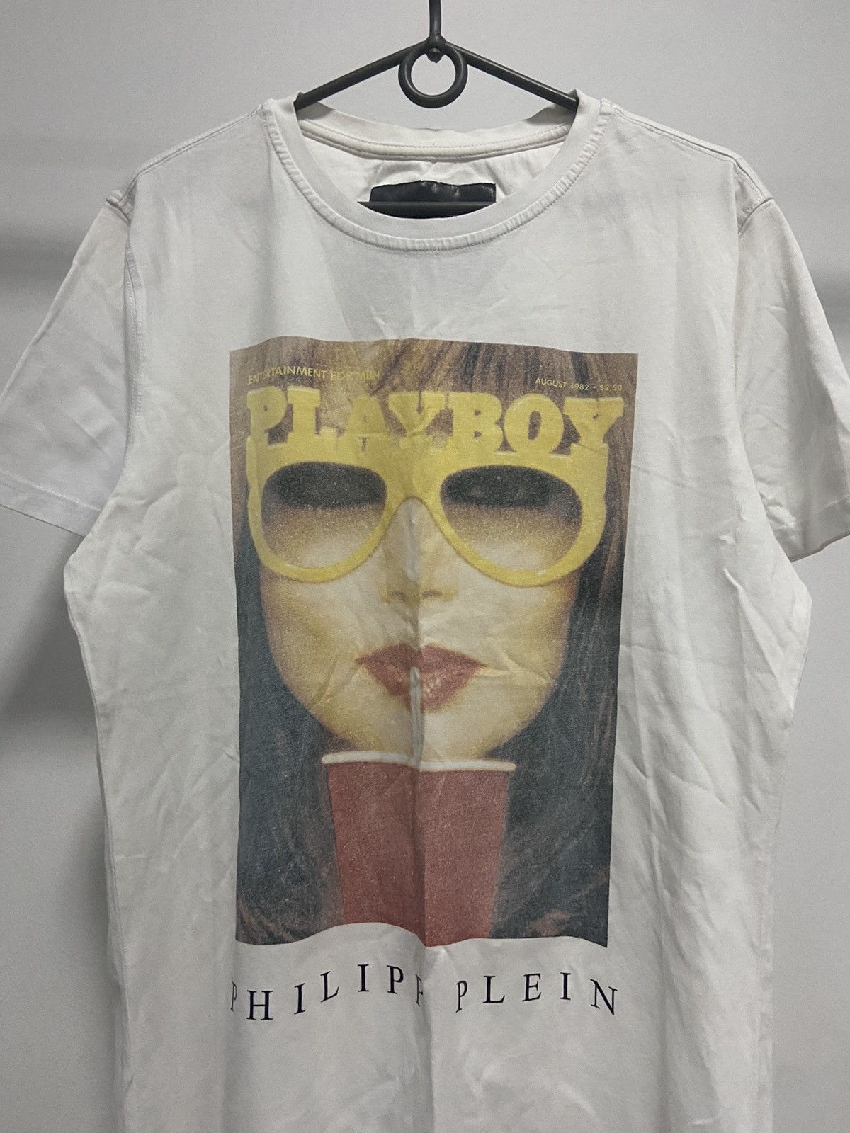 Philipp Plein Philipp Plein x Playboy Legend Continues big print t shirt Size US XL / EU 56 / 4 - 3 Thumbnail