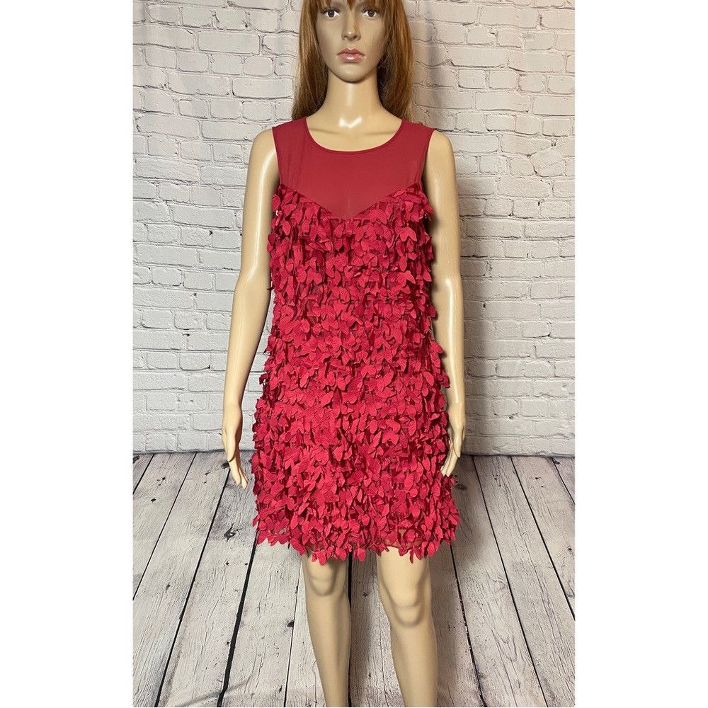 Patrizia Pepe NWT New Patrizia Pepe Abito Red Sleeveless Mini Dress Size Size S / US 4 / IT 40 - 2 Thumbnail