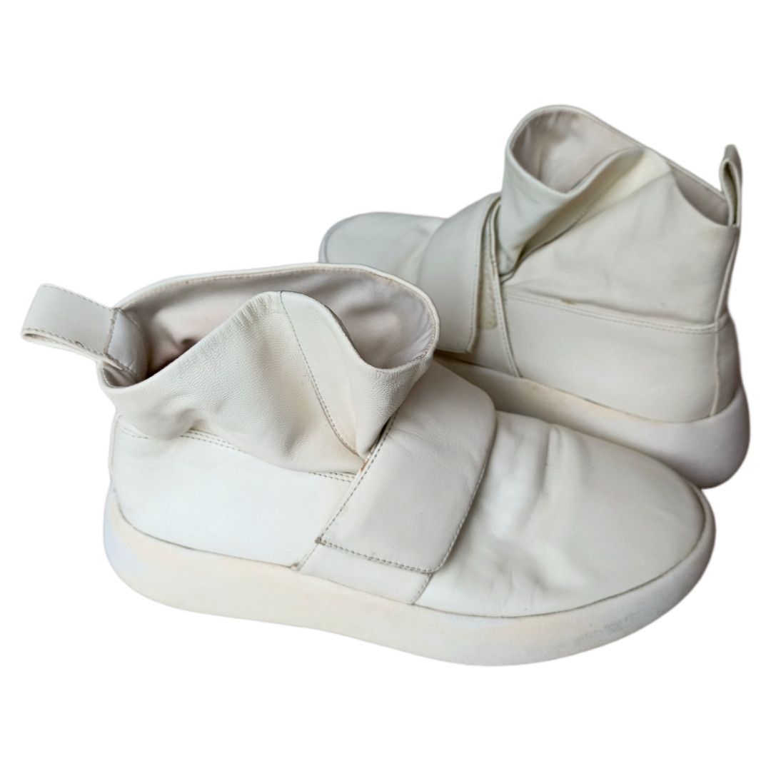 Issey Miyake × UNITED NUDE Issey Miyake x United Nude Flux White Leather Sneakers Size US 8 / IT 38 - 2 Thumbnail