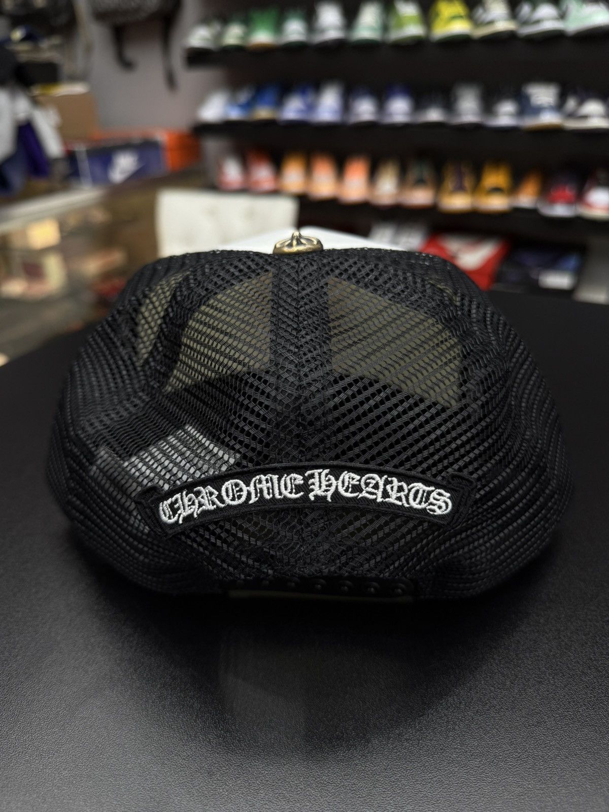 Chrome Hearts Chrome Hearts Black White SnapBack New Size ONE SIZE - 7 Thumbnail