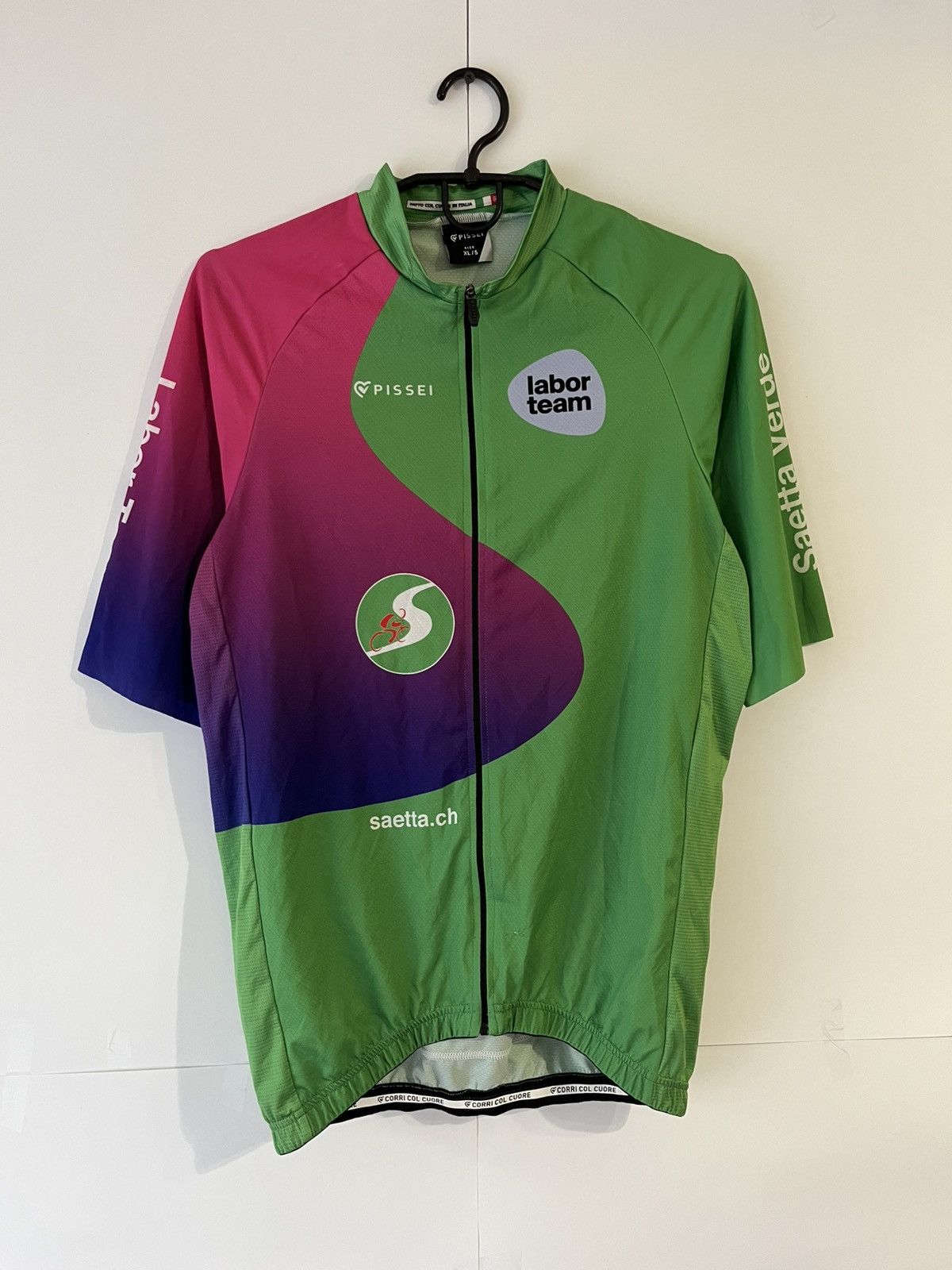 Other Pissei Labor Team Cycle Hype Full Zip Jersey Size US XL / EU 56 / 4 - 1 Thumbnail