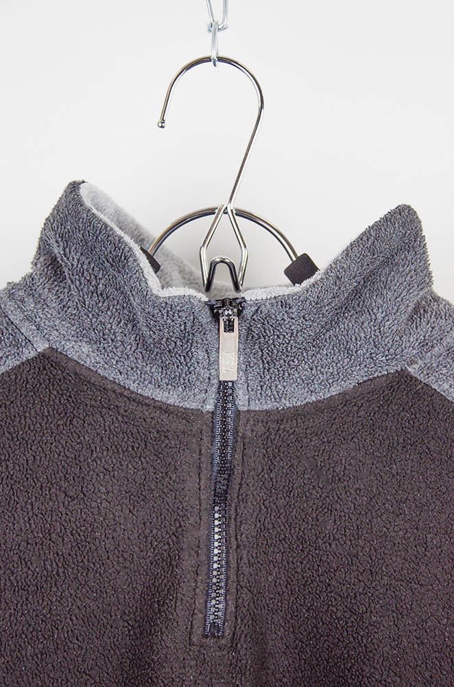 Yves Saint Laurent Saint Laurent Fleece Quarter Zip Pullover Charcoal Size L Size US L / EU 52-54 / 3 - 5 Thumbnail