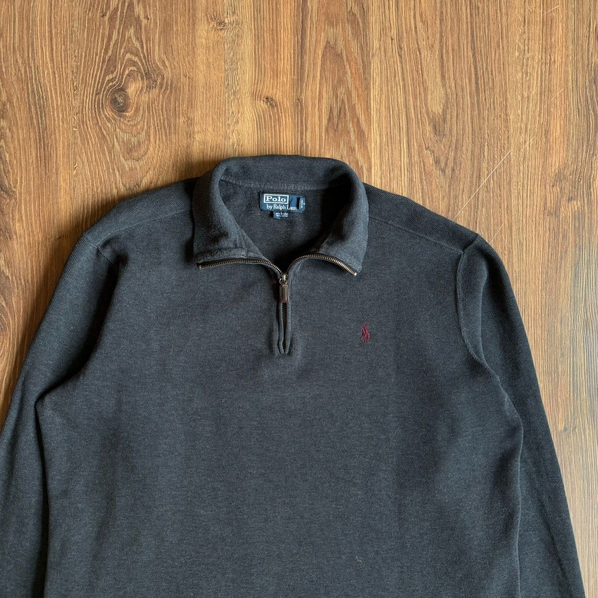 Polo Ralph Lauren × Vintage Vintage Polo Ralph Lauren 1/3 Zip Sweater Men’s L Size US L / EU 52-54 / 3 - 2 Thumbnail