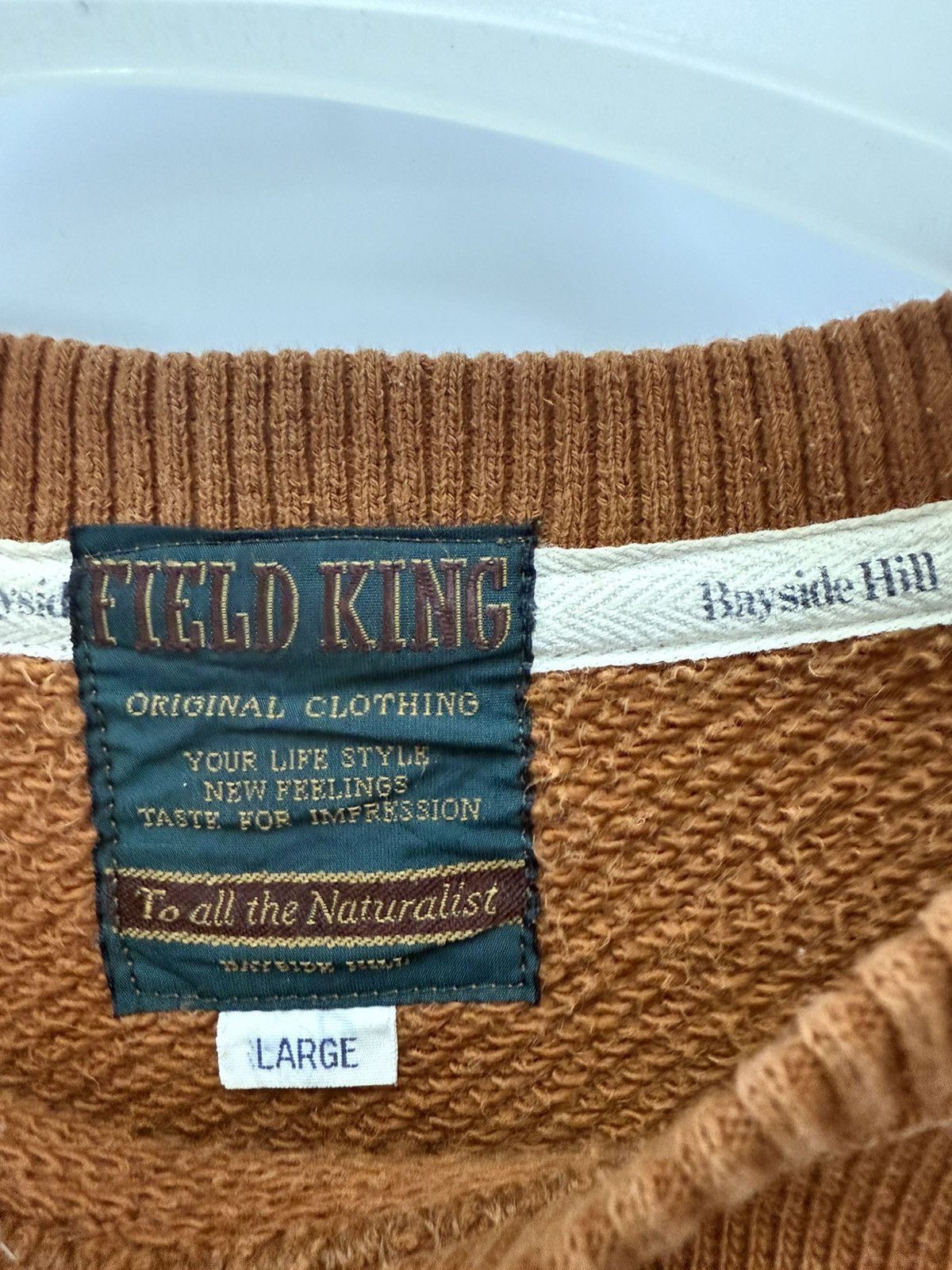 Vintage 🔥 vintage 90s Field King Roundneck Embroidery Sweatshirt Size US M / EU 48-50 / 2 - 5 Thumbnail