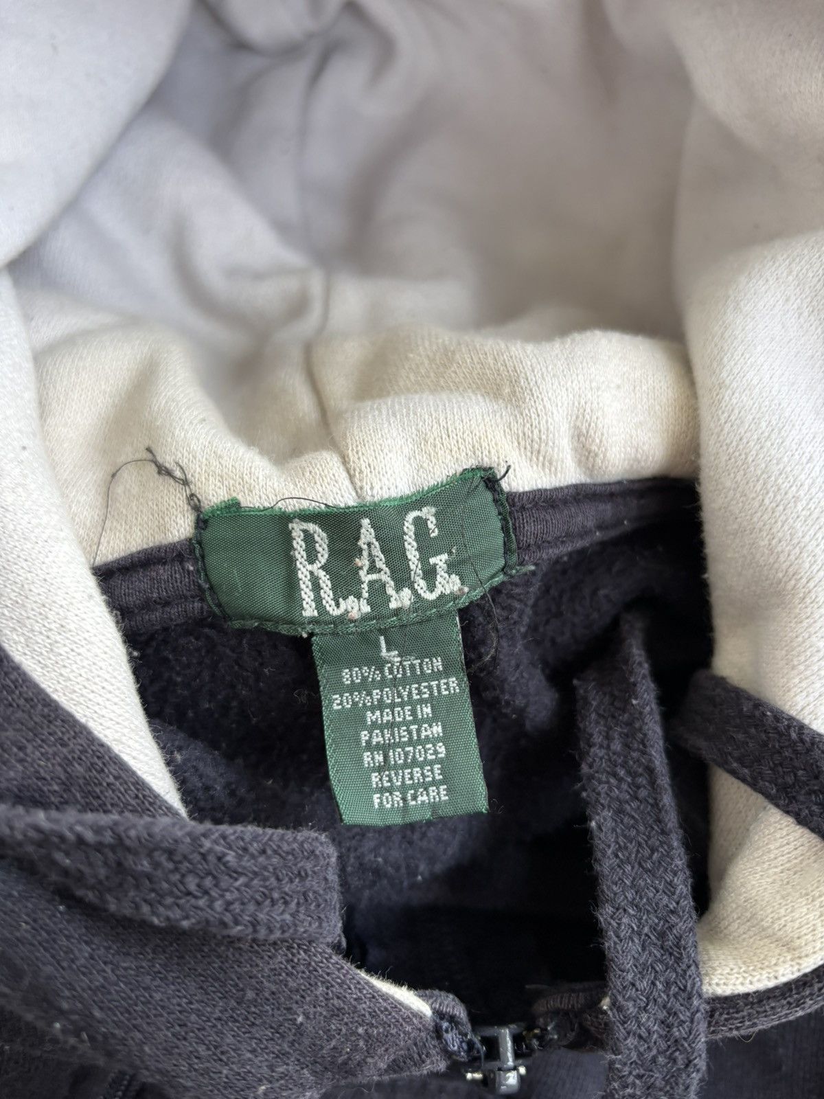 Hysteric Glamour CRAZY VTG RAF SIMONS ERD STYLE NEW YORK BIG LOGO ZIP HOODIE Size US M / EU 48-50 / 2 - 3 Thumbnail