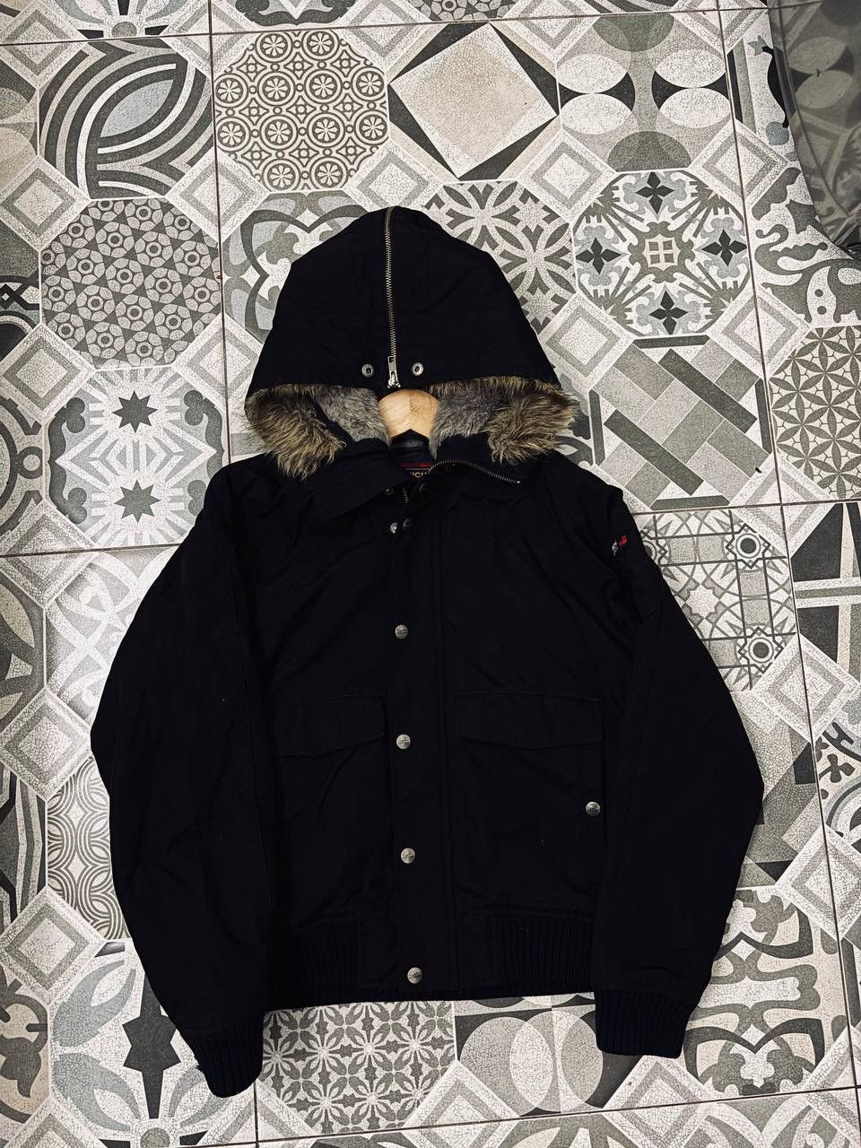 Woolrich Woolen Mills Woolrich John Rich & Bros fur swag Y2K Thick Jacket Japanese Size S / US 4 / IT 40 - 2 Thumbnail