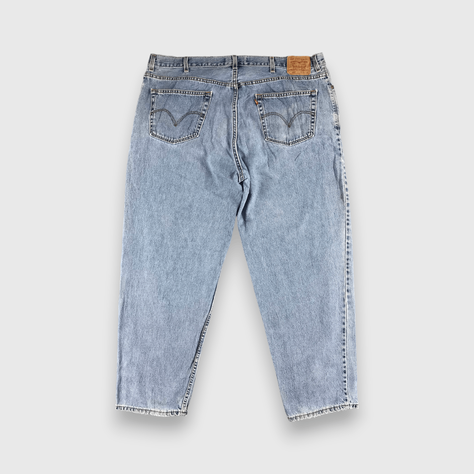 Levi's W47 Vintage Levis 560 Jeans Stone Wash Denim -J527 Size US 44 / EU 60 - 2 Thumbnail