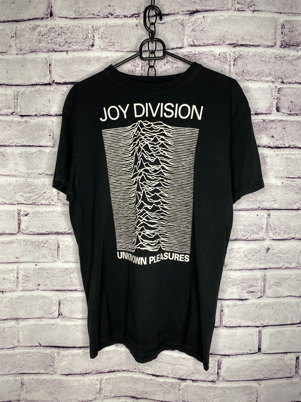 Joy Division Men's T-Shirt Joy Division Unknown Pleasures Logo Tee Size US M / EU 48-50 / 2 - 1 Thumbnail