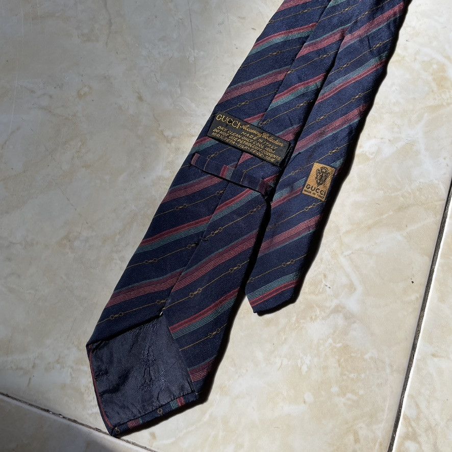 Gucci Gucci Striped Ties Size ONE SIZE - 5 Thumbnail