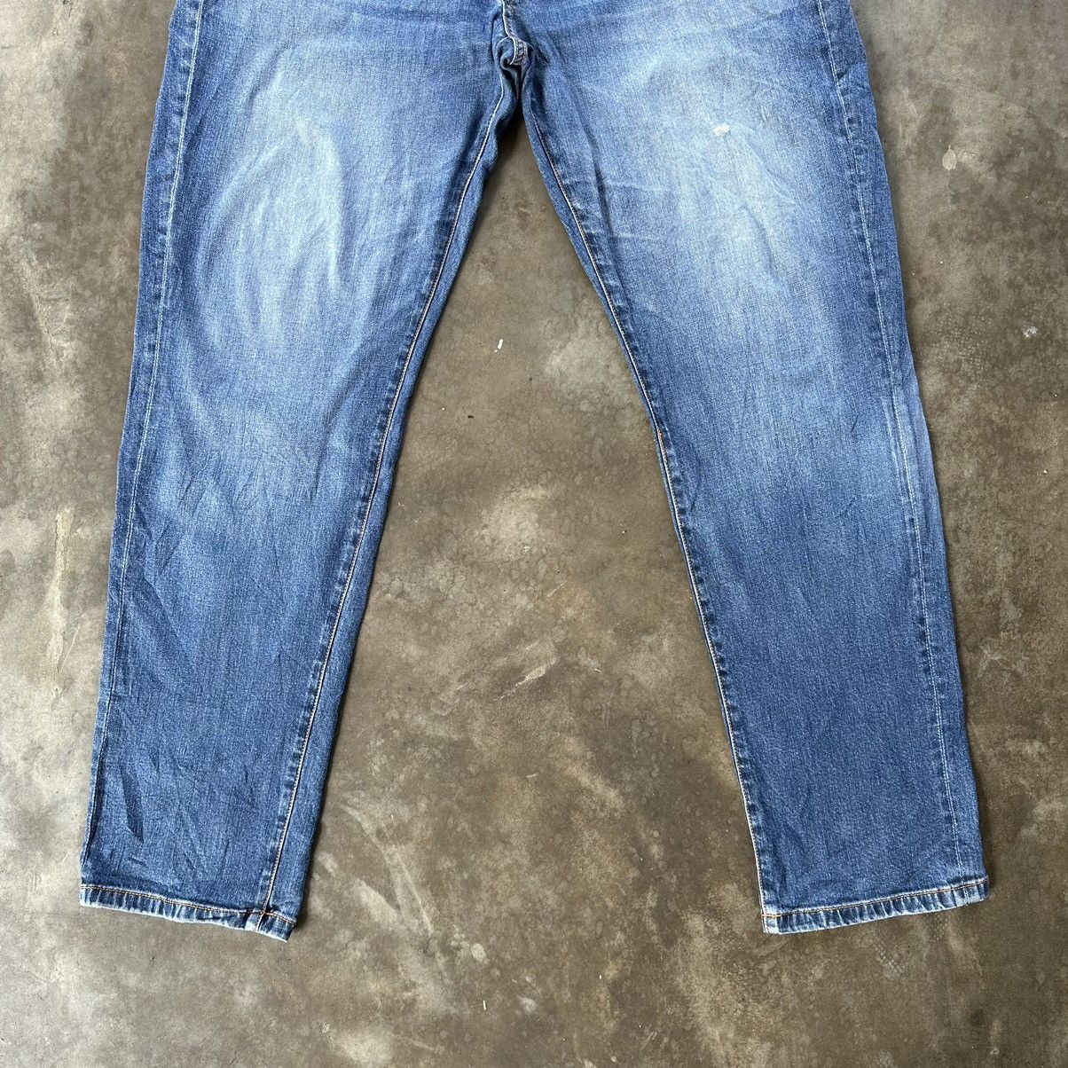 Japanese Brand Vintage Japanese Distressed Denim Faded Jean Pant Size US 38 / EU 54 - 2 Thumbnail