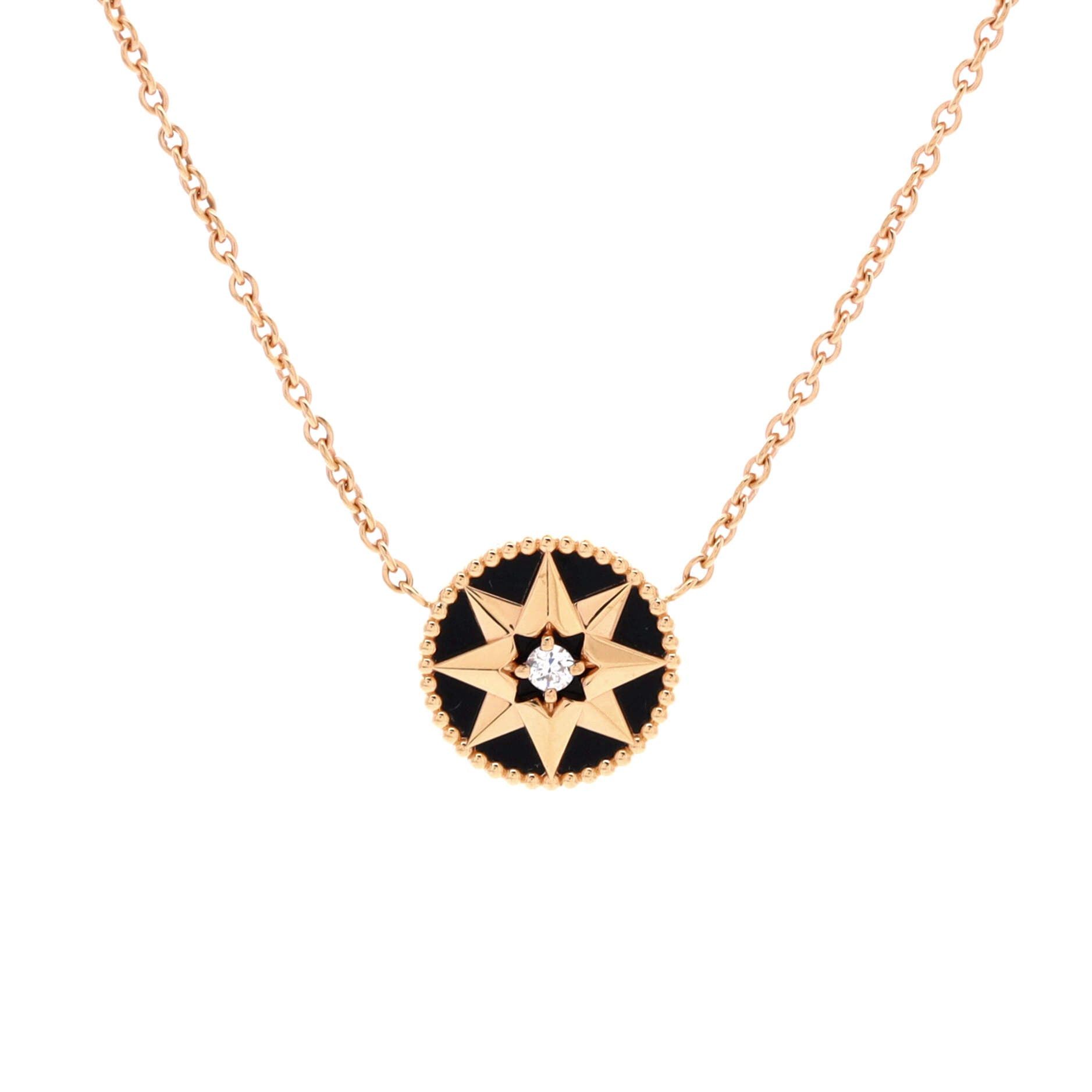 Dior Rose des Vents Pendant Necklace Size ONE SIZE - 1 Thumbnail