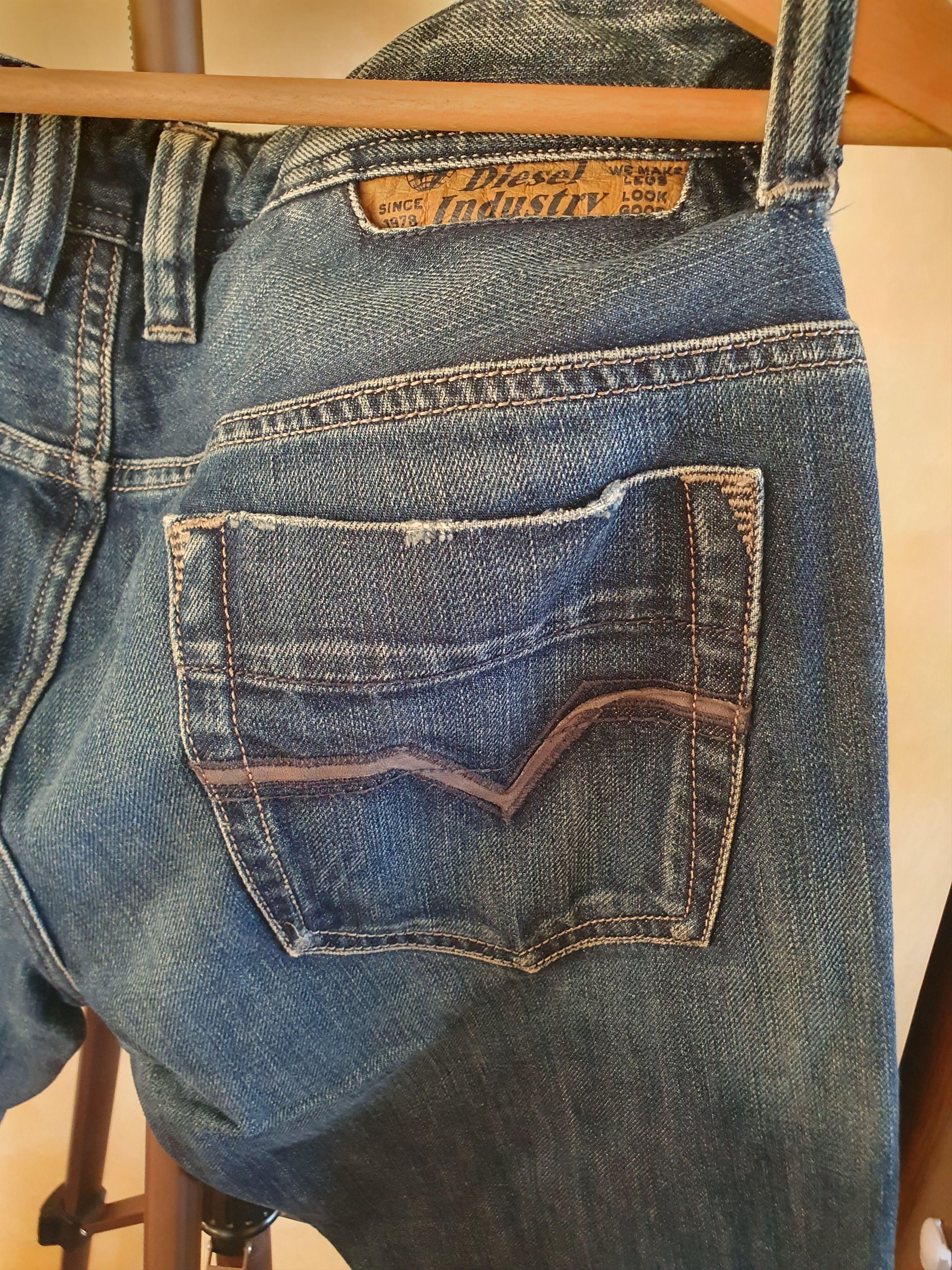 Diesel Diesel Safado Jeans Wash 008XR sz 30x34 Size US 30 / EU 46 - 15 Thumbnail