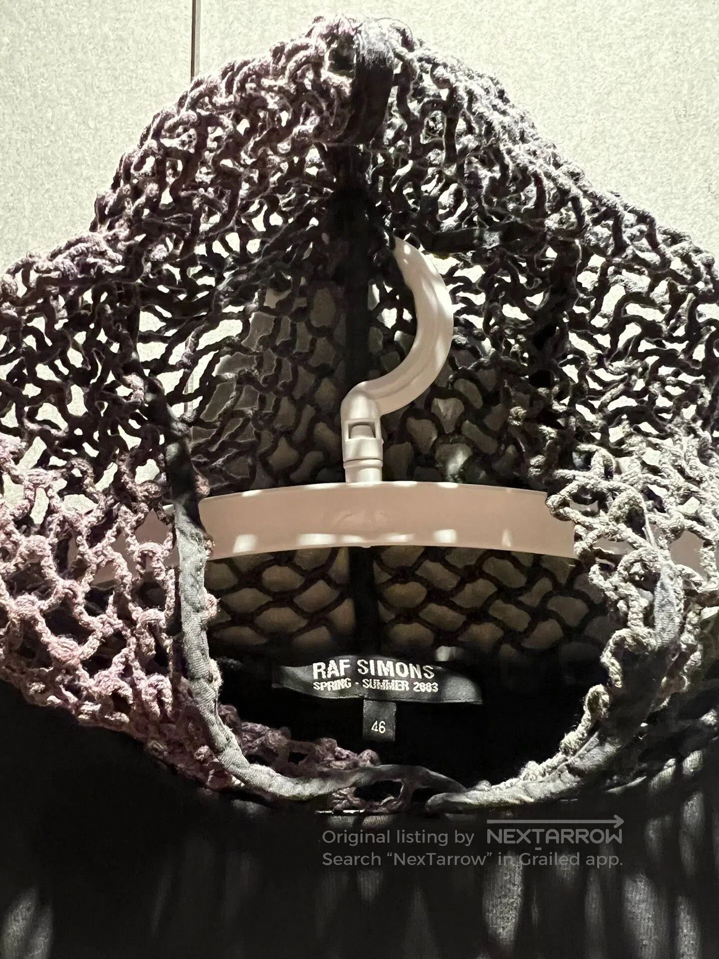 Raf Simons raf simons 2003 mesh pullover hoodie. Size US M / EU 48-50 / 2 - 2 Thumbnail