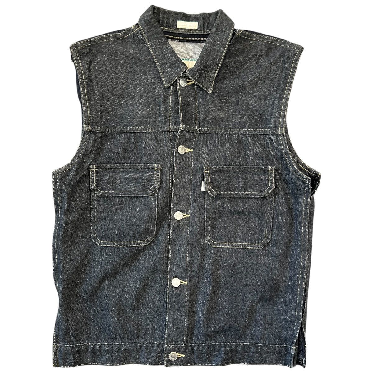 Undercover UNDERCOVER 1999AW "AMBIVALENCE" Small Parts Denim Jacket Size US M / EU 48-50 / 2 - 2 Thumbnail