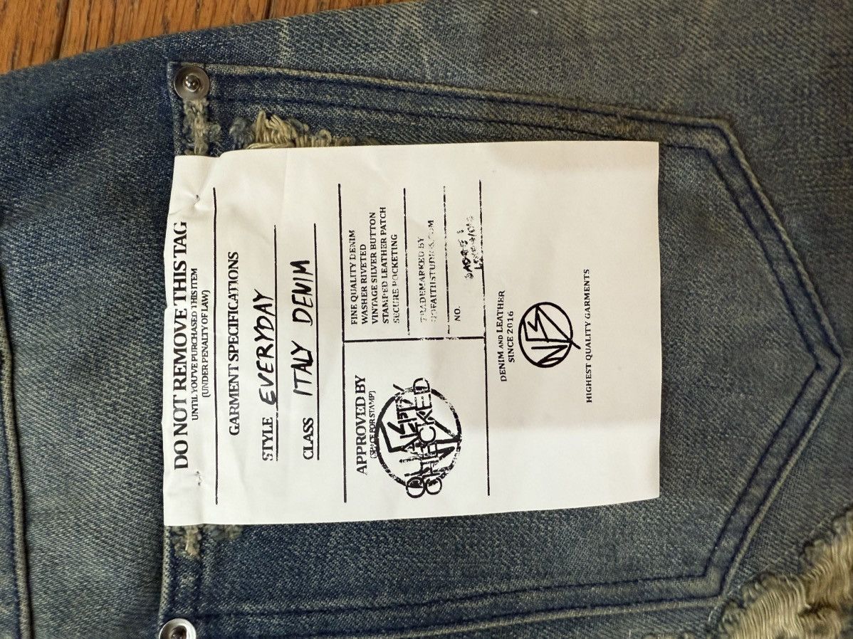 No Faith Studios No/Faith Studios Italian Ocean Loose Cut Denim