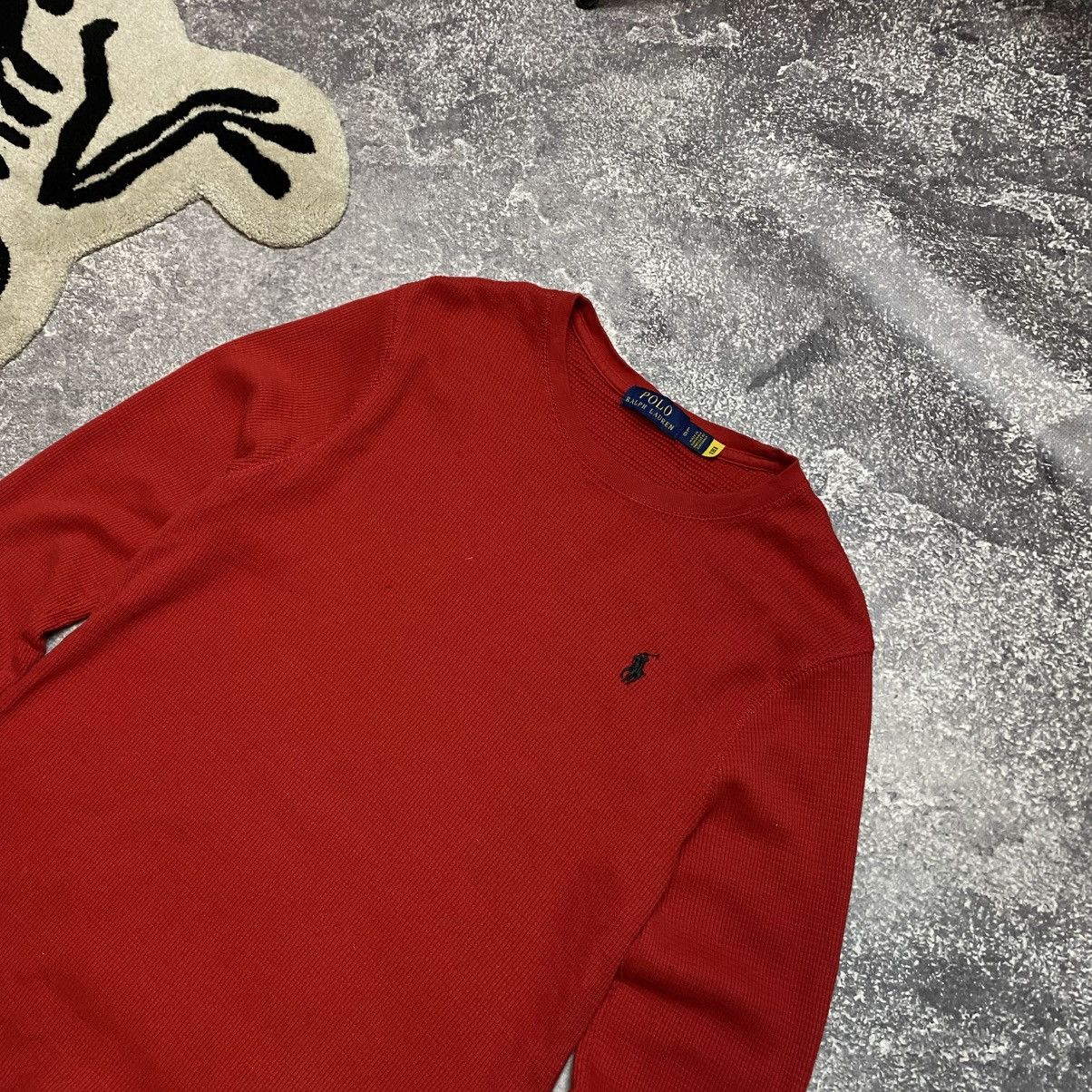 Vintage Vintage Polo Ralph Lauren small pony basic sweater Size US L / EU 52-54 / 3 - 2 Thumbnail