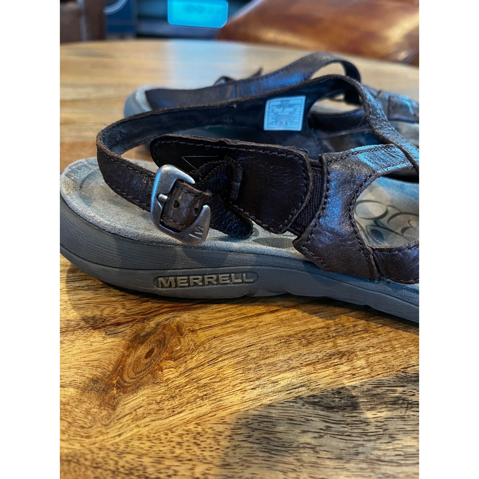 Merrell Merrell Agave 2 Lavish Leather Sandal Bracken Women's US 11 Size US 11 / IT 41 - 8 Thumbnail