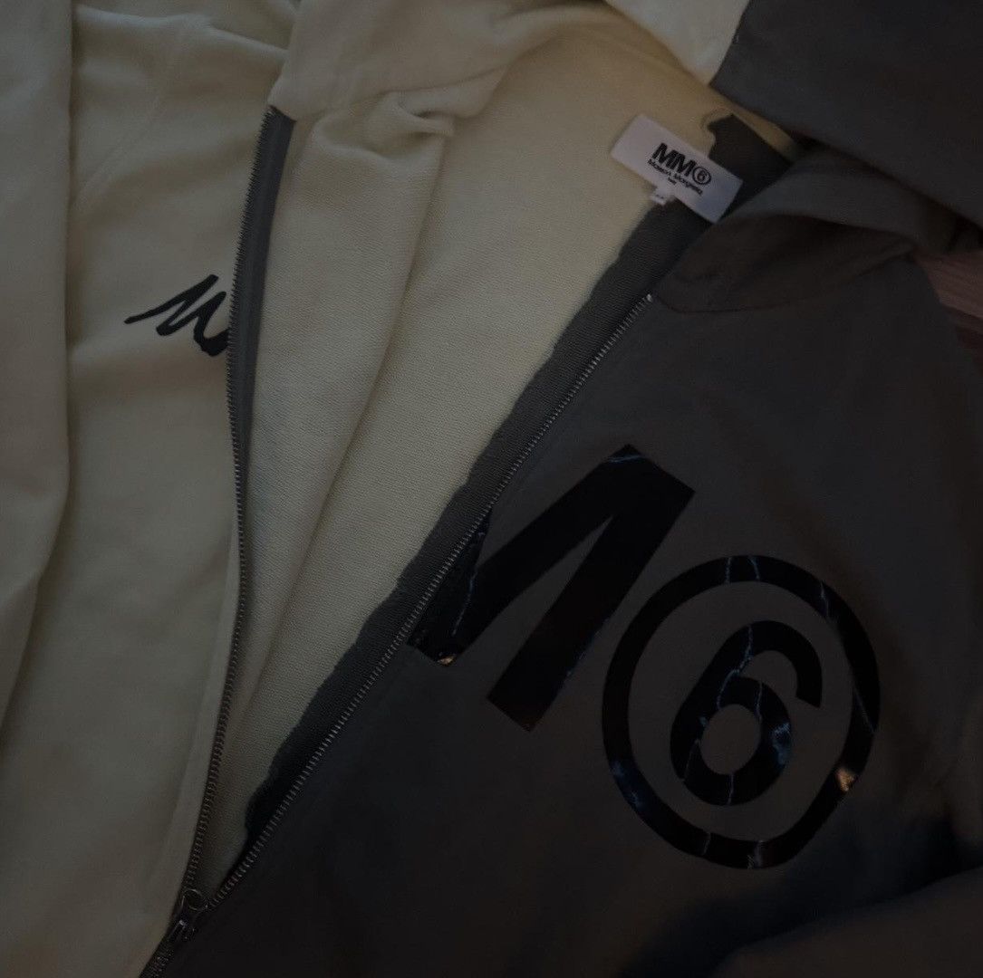 MM6 MM6 Maison Margiela Kids 'MM6' Zip-Up Hoodie Size US XS / EU 42 / 0 - 2 Thumbnail