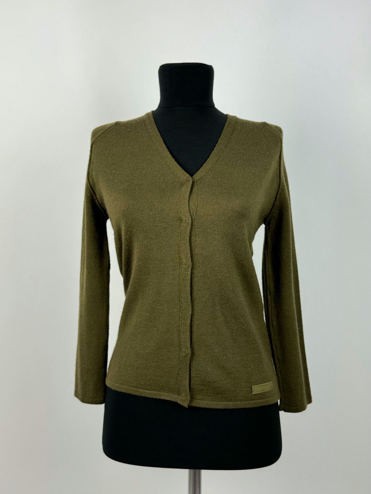 Iceberg Iceberg Jeans Wool Green Cardigan Size S / US 4 / IT 40 - 2 Thumbnail