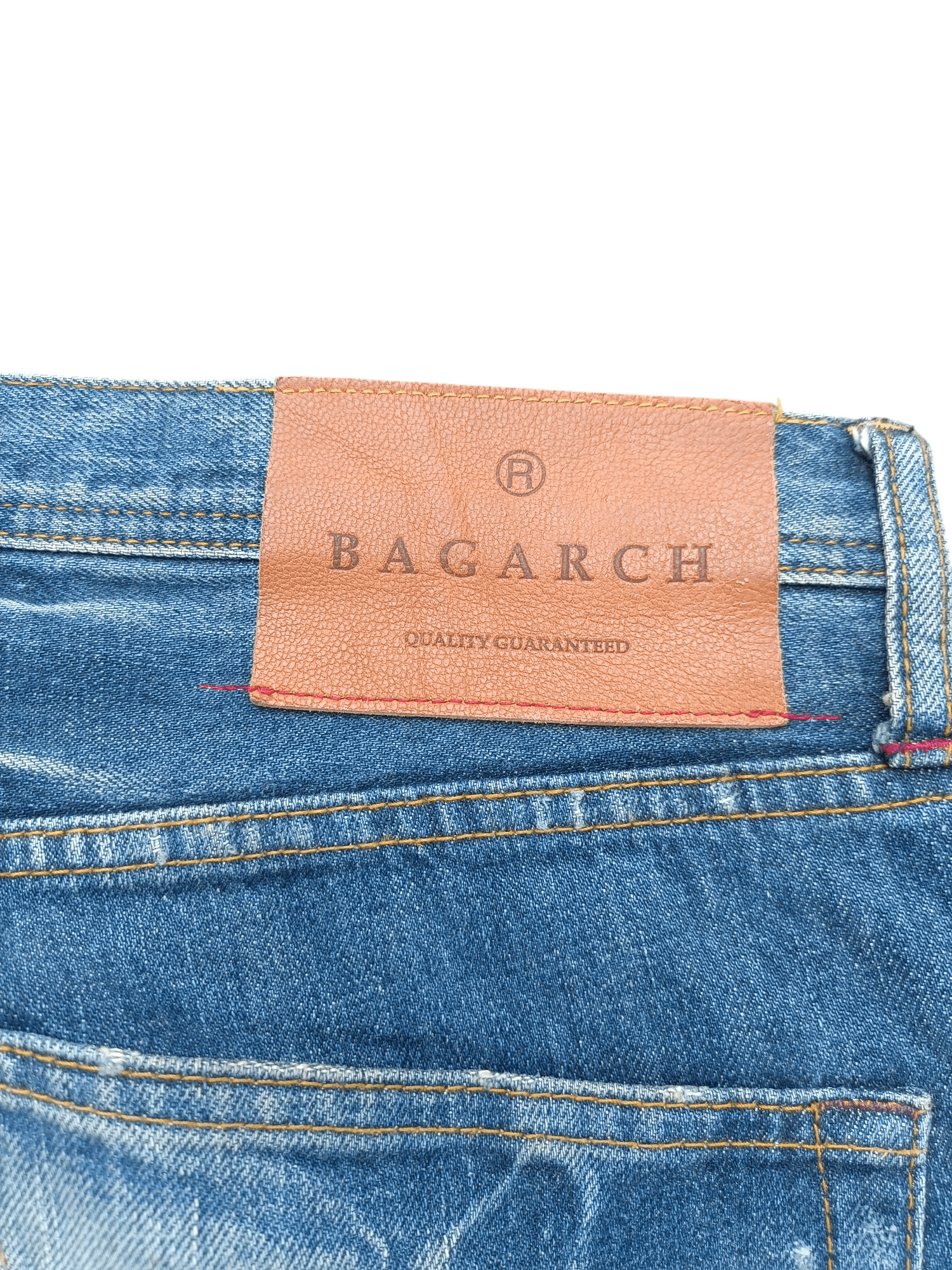 Japanese Brand Japanese Brand BAGARCH Selvedged Distressed Jeans E089 Size US 35 - 18 Thumbnail