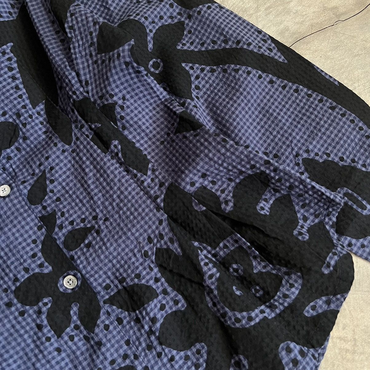 Vivienne Westwood Vivienne Westwood Anglomania Floral Gingham Button up Shirt Size M / US 6-8 / IT 42-44 - 5 Thumbnail
