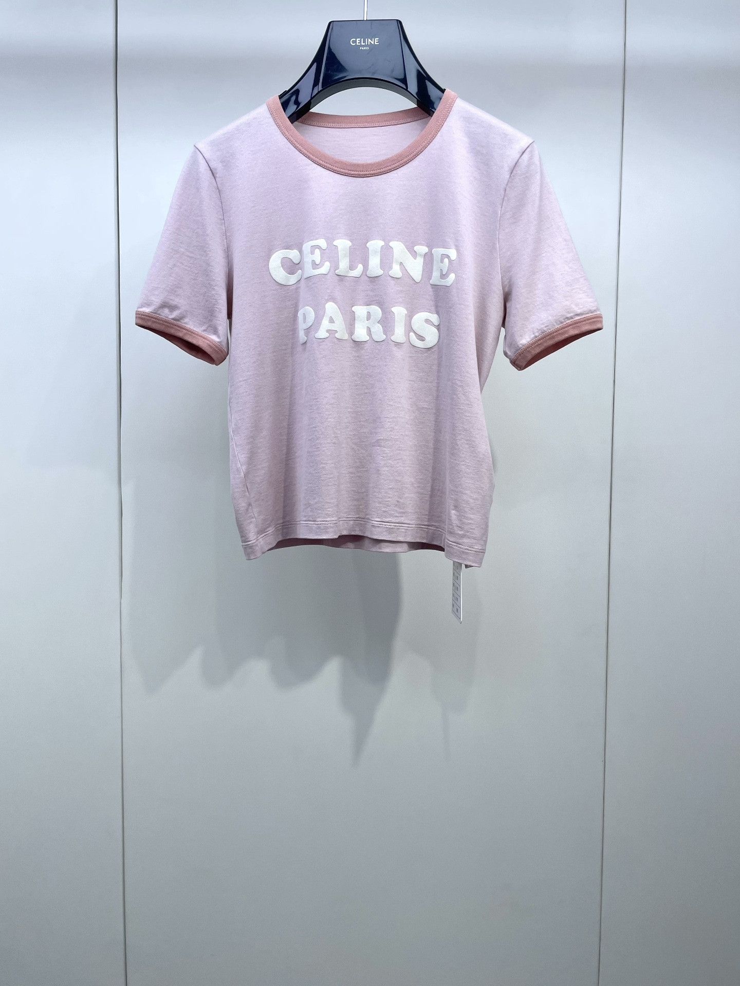 Celine Celine 2025 Pink Short-Sleeve Top Size XS / US 0-2 / IT 36-38 - 1 Thumbnail