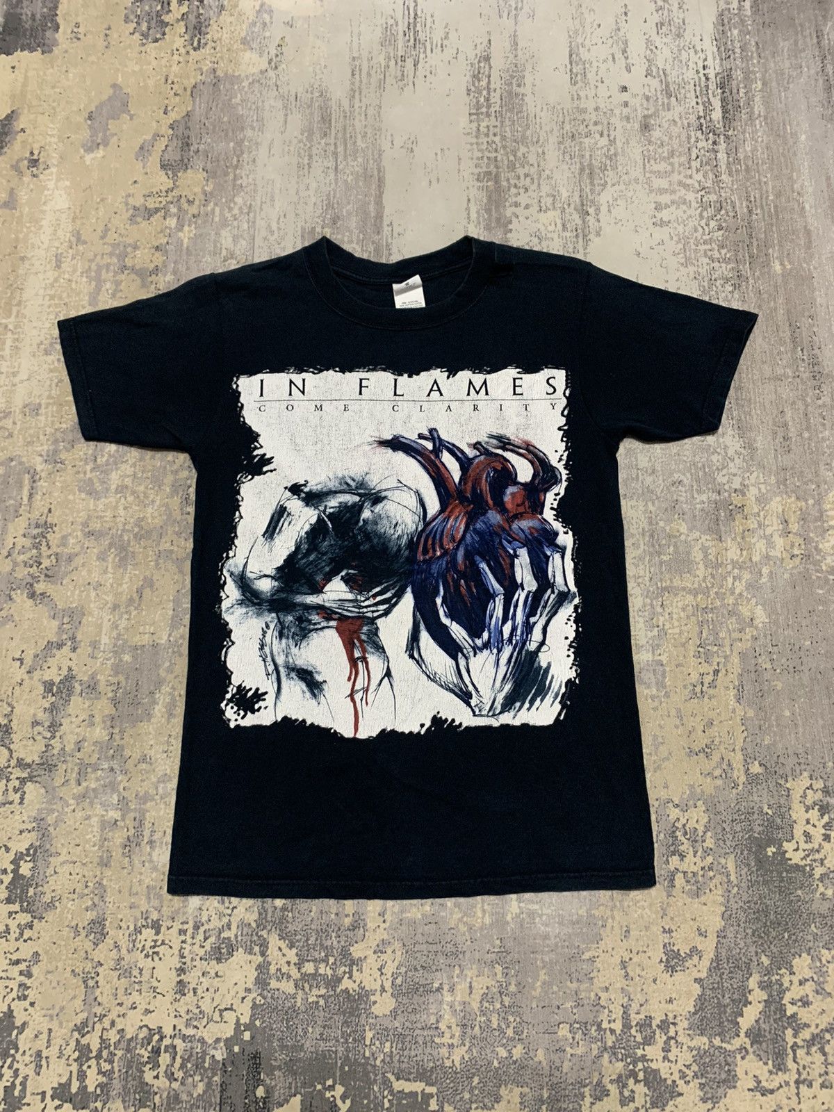 Band Tees Vintage Y2K In Flames Band Tee 2007 Come Clarity US Tour Size US S / EU 44-46 / 1 - 1 Thumbnail