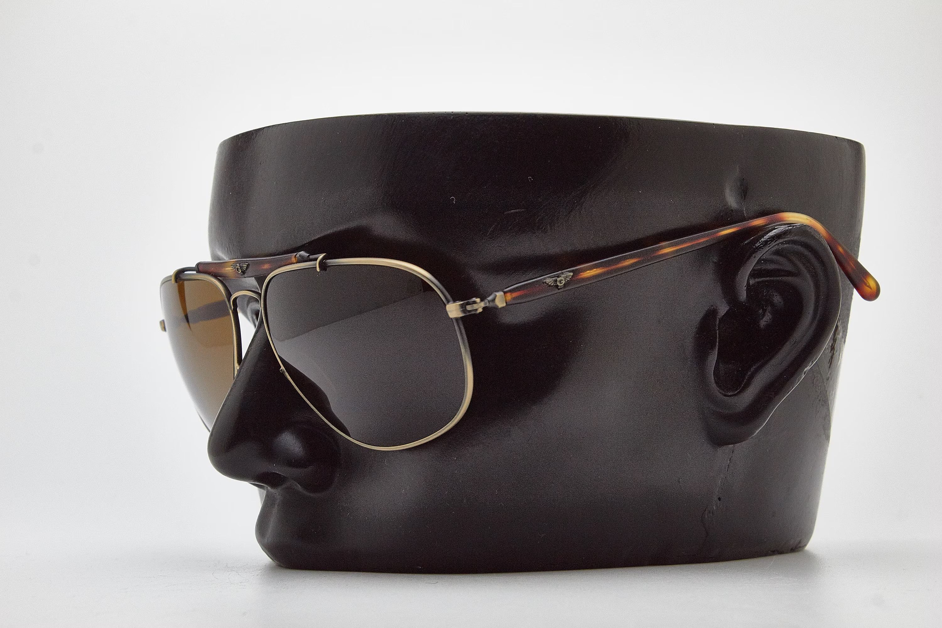 Other GALILEO quiet luxury 80s oversized aviator thin metal specs Size ONE SIZE - 9 Thumbnail