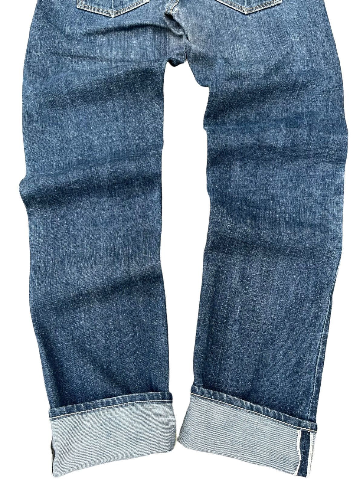 Kapital Vintage Tellason White Oak Cone Denim Selvedge Tapered Jeans Size US 33 - 7 Thumbnail