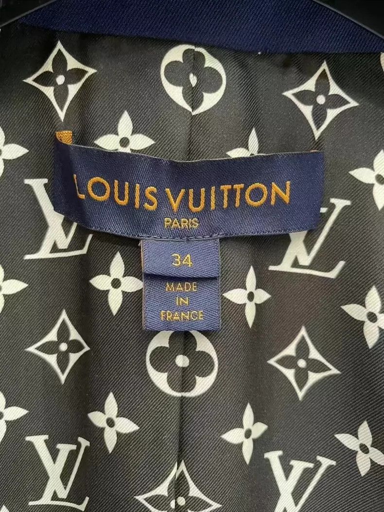 Louis Vuitton Louis Vuitton Blue preppy blazer Size XXS / US 00 / IT 34 - 2 Thumbnail