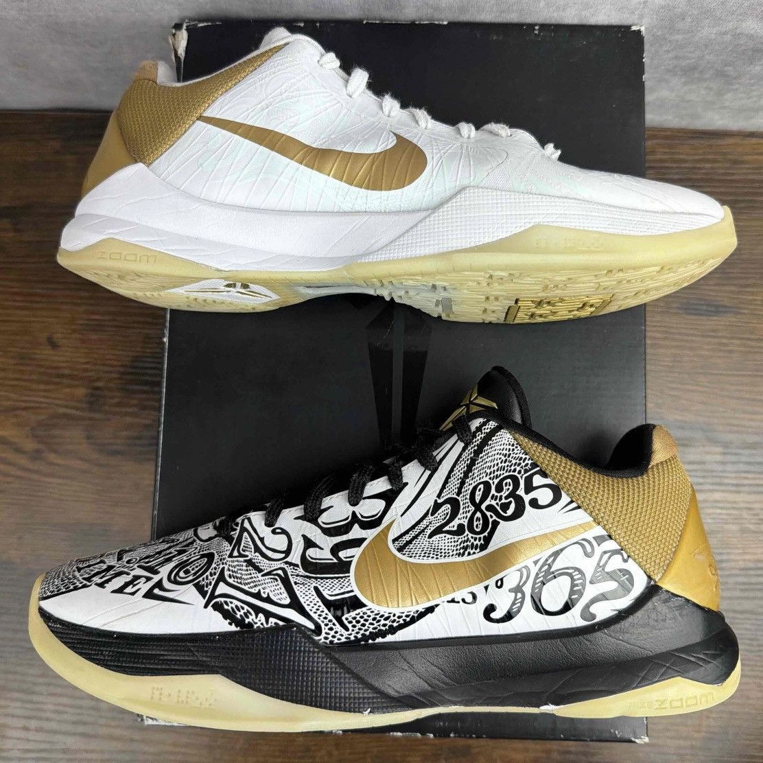 Nike Nike Zoom Kobe 5 Protro Big Stage Parade CT8014-100 Gold OG Size US 7.5 / EU 40-41 - 3 Thumbnail