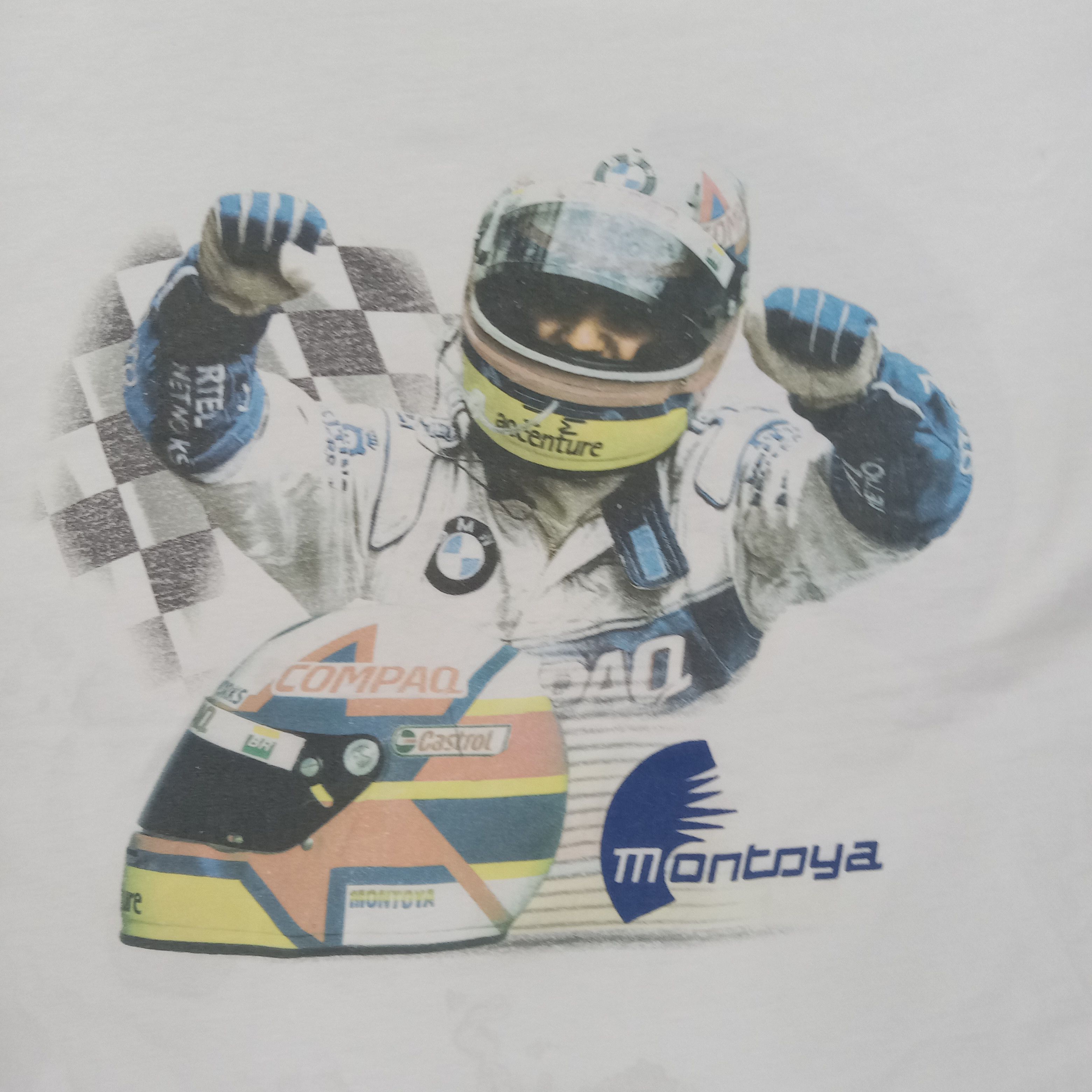 BMW × Vintage Montoya F1 BMW Williams Racing Tshirt Size US L / EU 52-54 / 3 - 2 Thumbnail