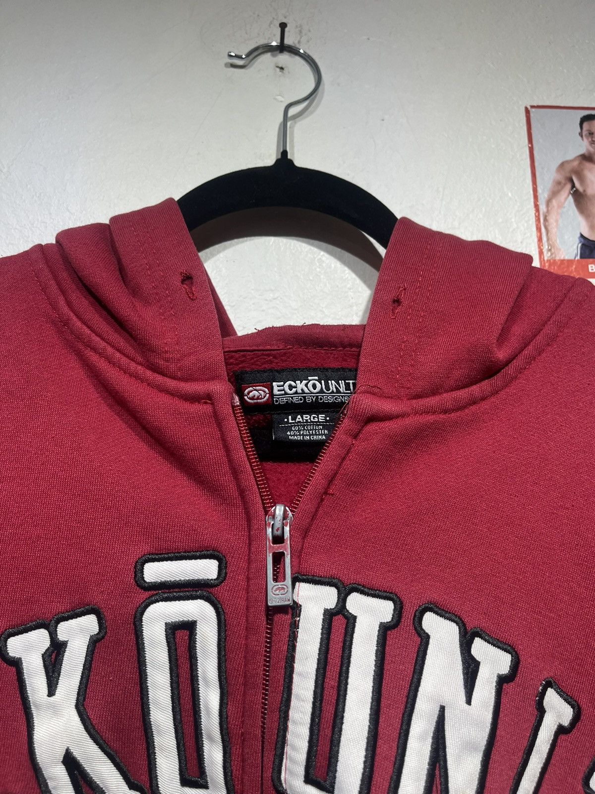 Ecko Unltd. × Vintage Vintage Y2k Ecko Unltd hoodie Size US L / EU 52-54 / 3 - 9 Thumbnail