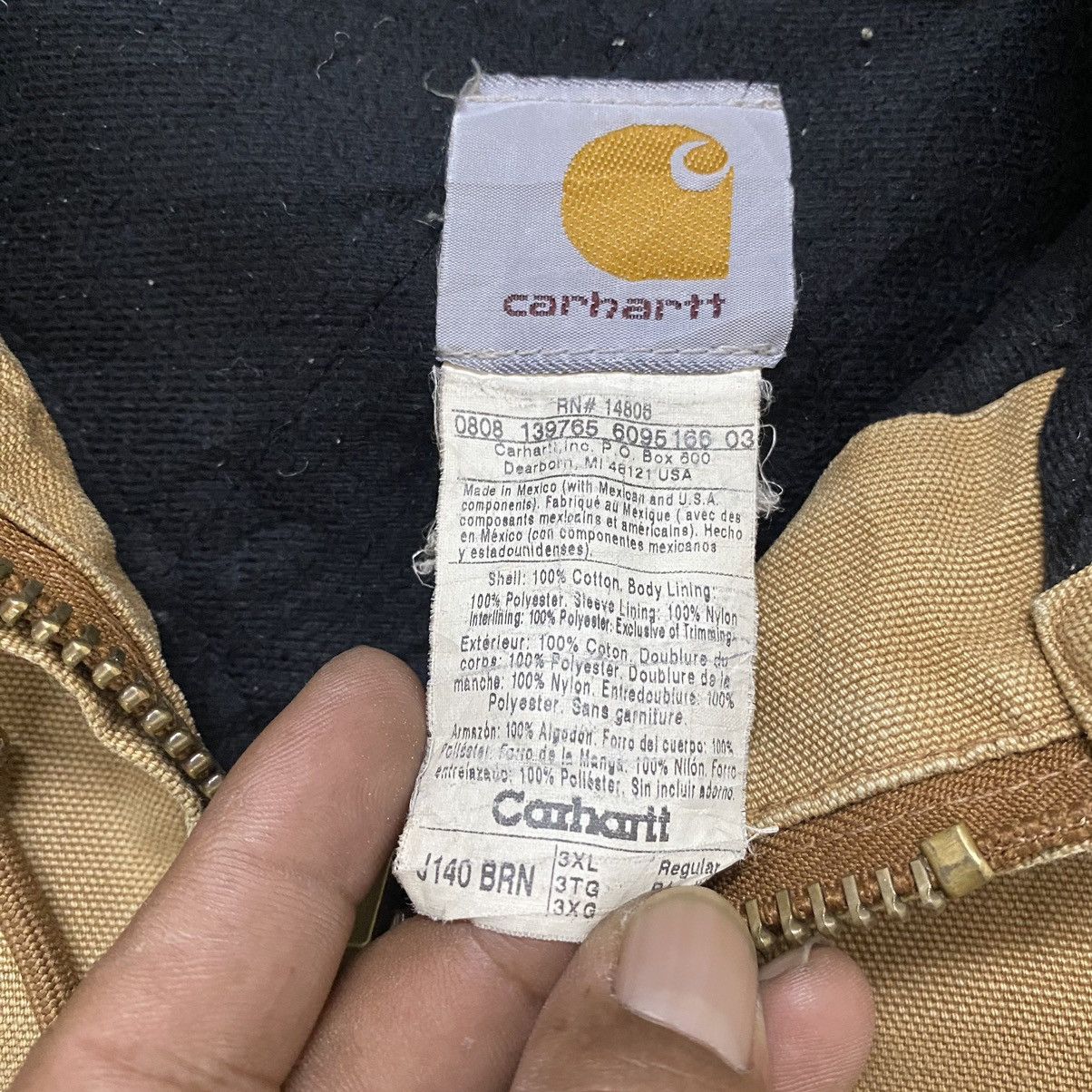 Carhartt ☀️J140 BRN Carhartt Duck Active Jacket Size US XXL / EU 58 / 5 - 13 Thumbnail