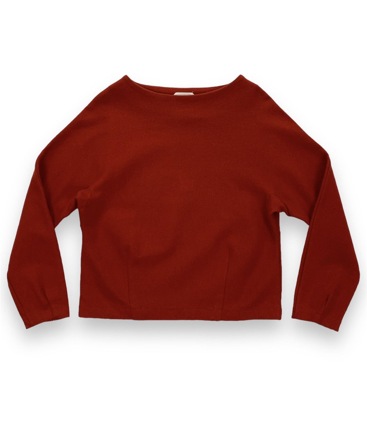 image of United Tokyo Wool Crop Tops in Orange, Women's (Size XS)
