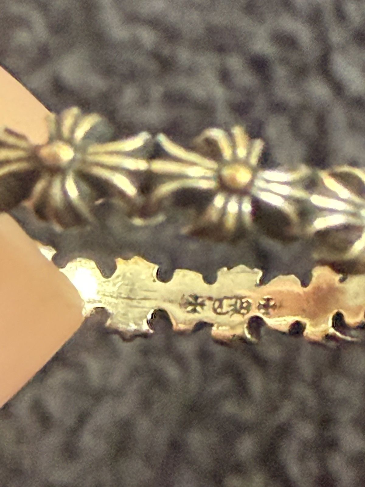 Chrome Hearts Chrome Hearts tiny e band ring Size ONE SIZE - 7 Thumbnail
