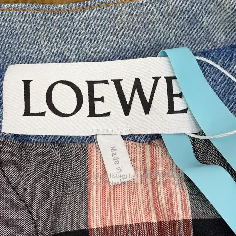Loewe Loewe 22 Model Light Blue Cotton Collared Single-breasted Size US XS / EU 42 / 0 - 5 Thumbnail