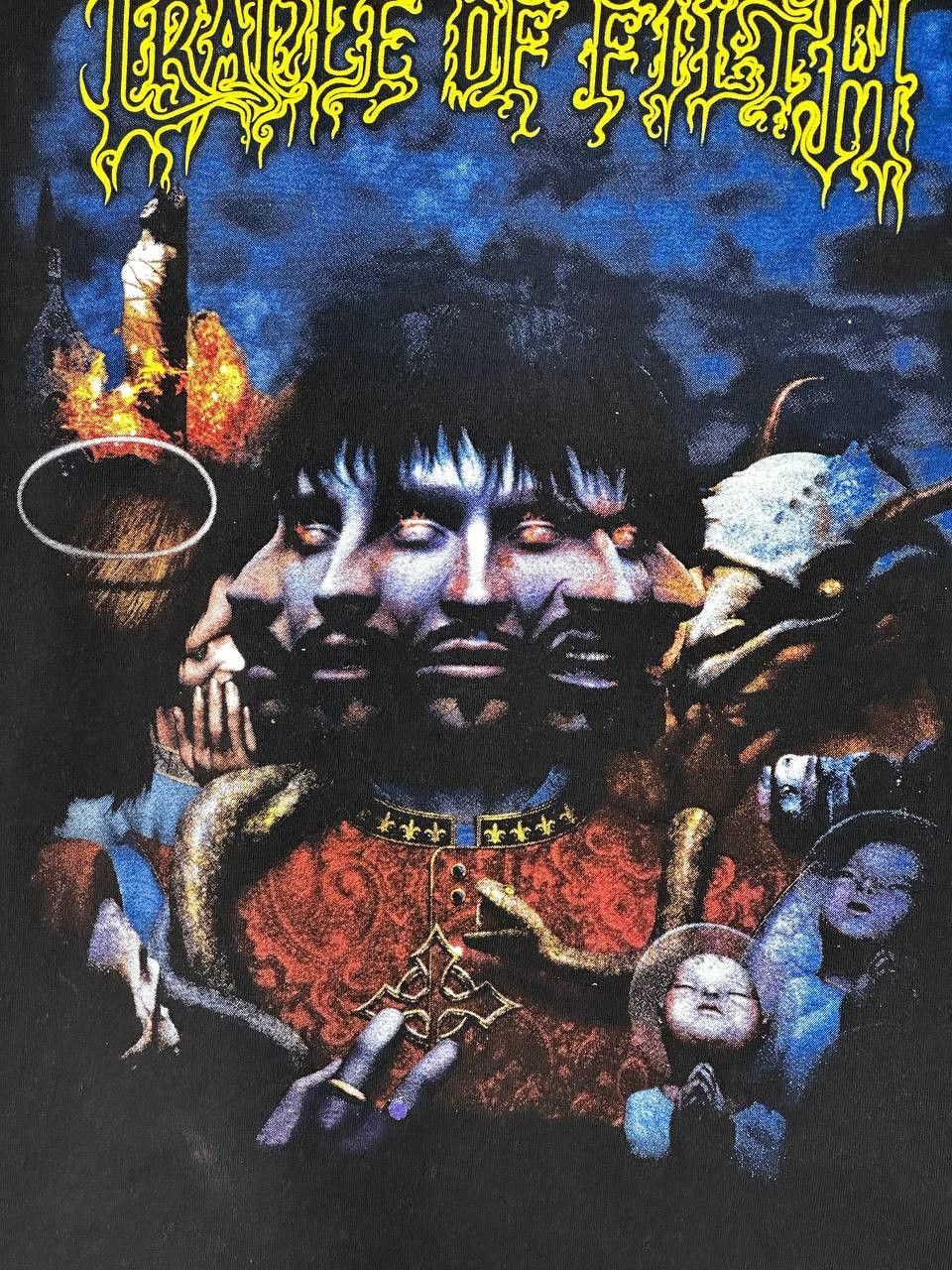 Band Tees Cradle of Filth Godspeed on the Devils Thunder T Shirt Size US L / EU 52-54 / 3 - 4 Thumbnail