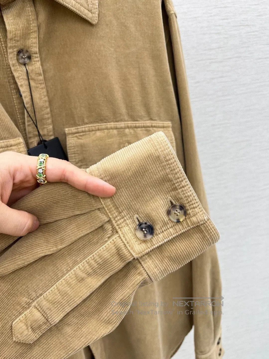 Saint Laurent Paris Saint Laurent 25FW Corduroy Shirt Jacket. Size US L / EU 52-54 / 3 - 3 Thumbnail