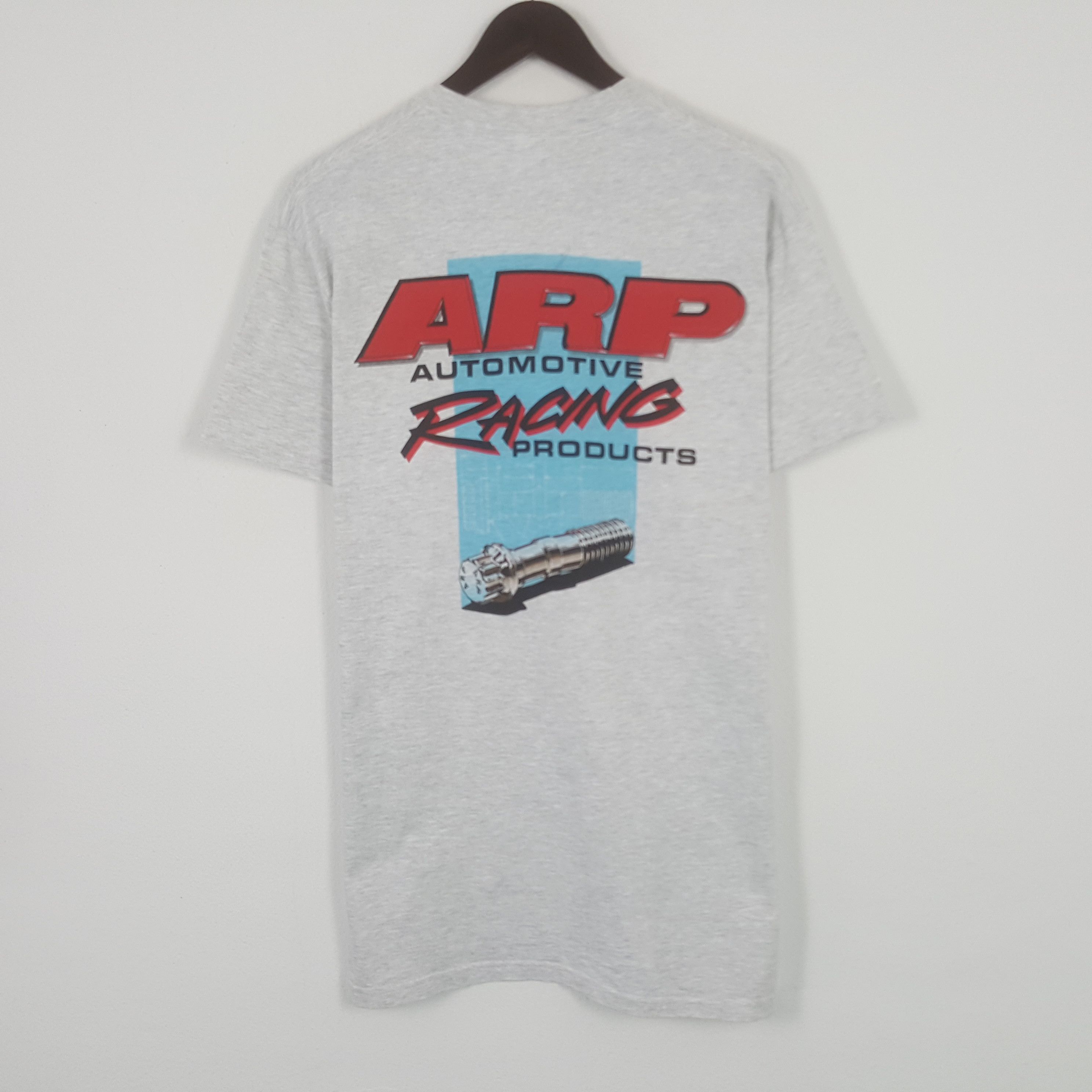 image of Arp Automotive Racing Product Tshirt in Grey, Men's (Size Medium)