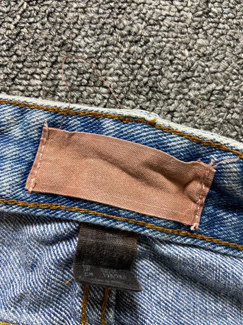 Japanese Brand Japanese Brand Distressed Ripped Denim Jeans (186) Size US 32 / EU 48 - 4 Thumbnail