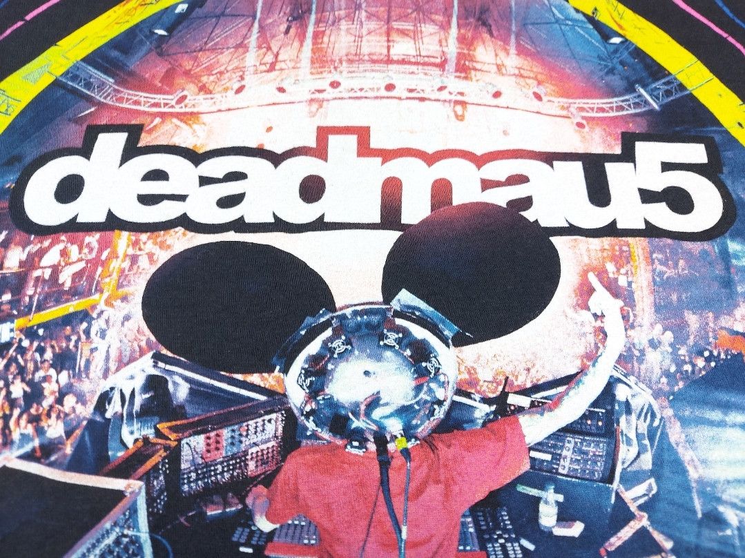 Band Tees Authentic Deadmau5 DJ Set Multi Circle Official Merch TEE Size US XL / EU 56 / 4 - 3 Thumbnail