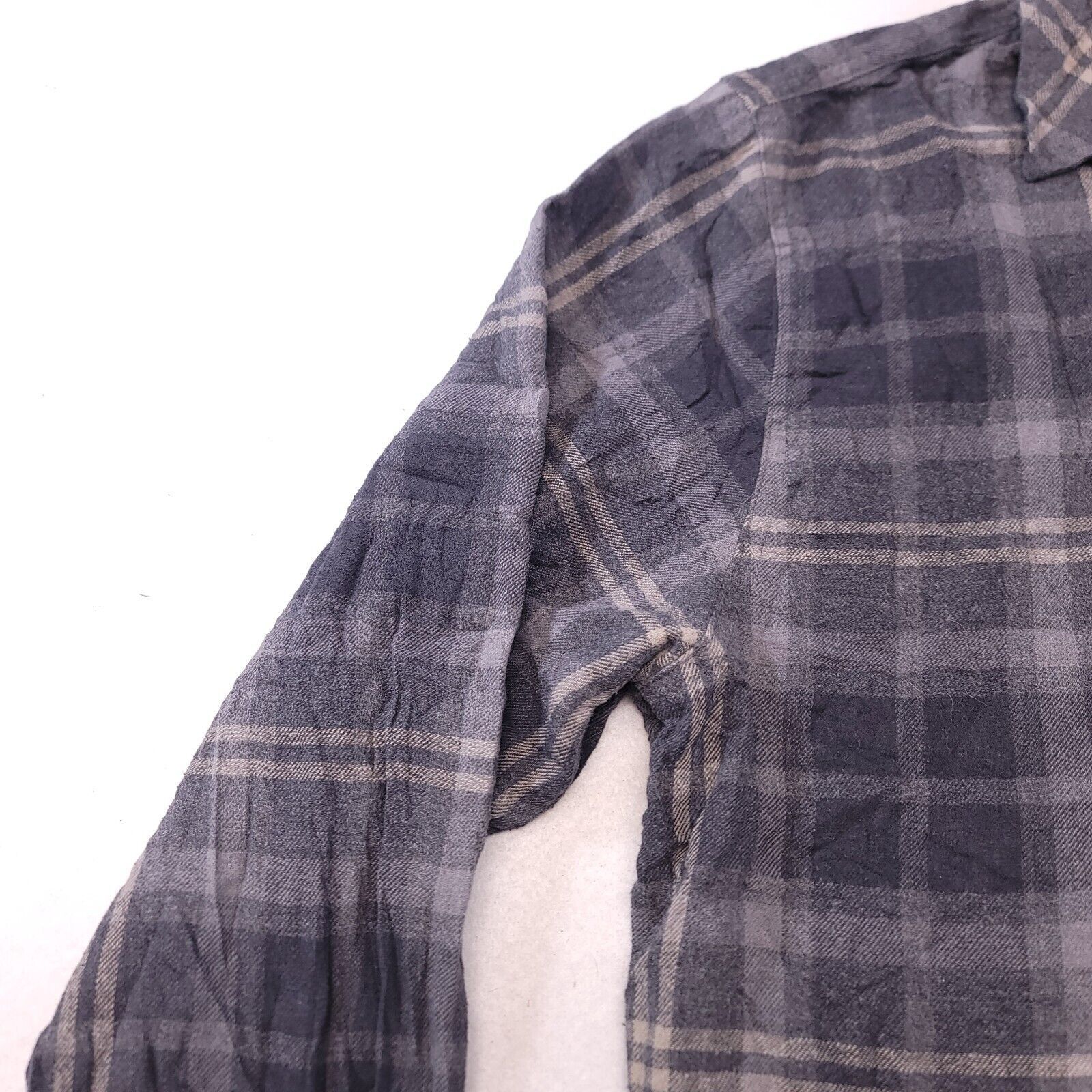 Field & Stream Field & Stream Tartan Flannel Shirt Mens Size XL Gray Size US XL / EU 56 / 4 - 4 Thumbnail