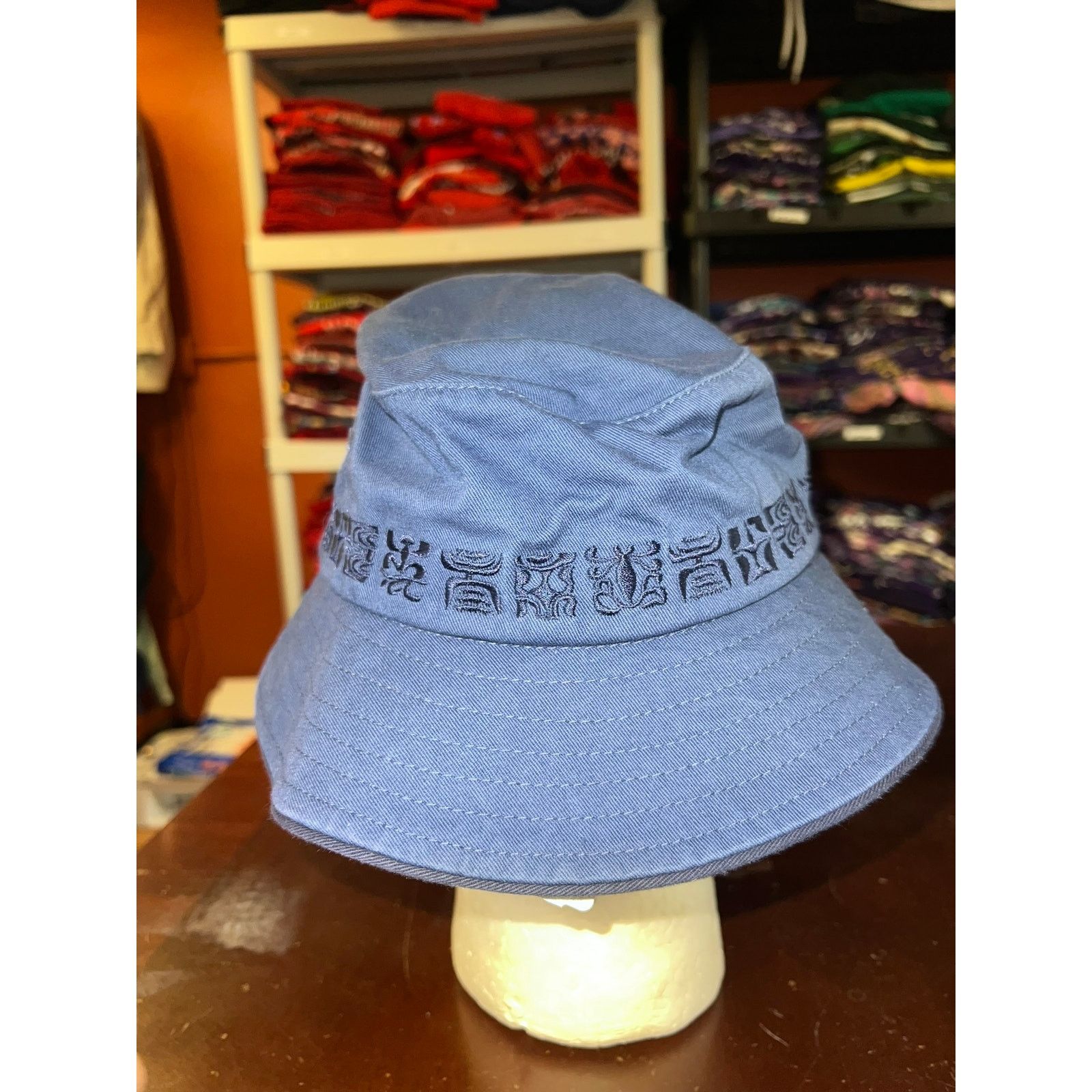 Vintage Vintage Crazy Shirts Bucket Hat Hawaii '64 Tribal NWT 90s Size ONE SIZE - 4 Thumbnail
