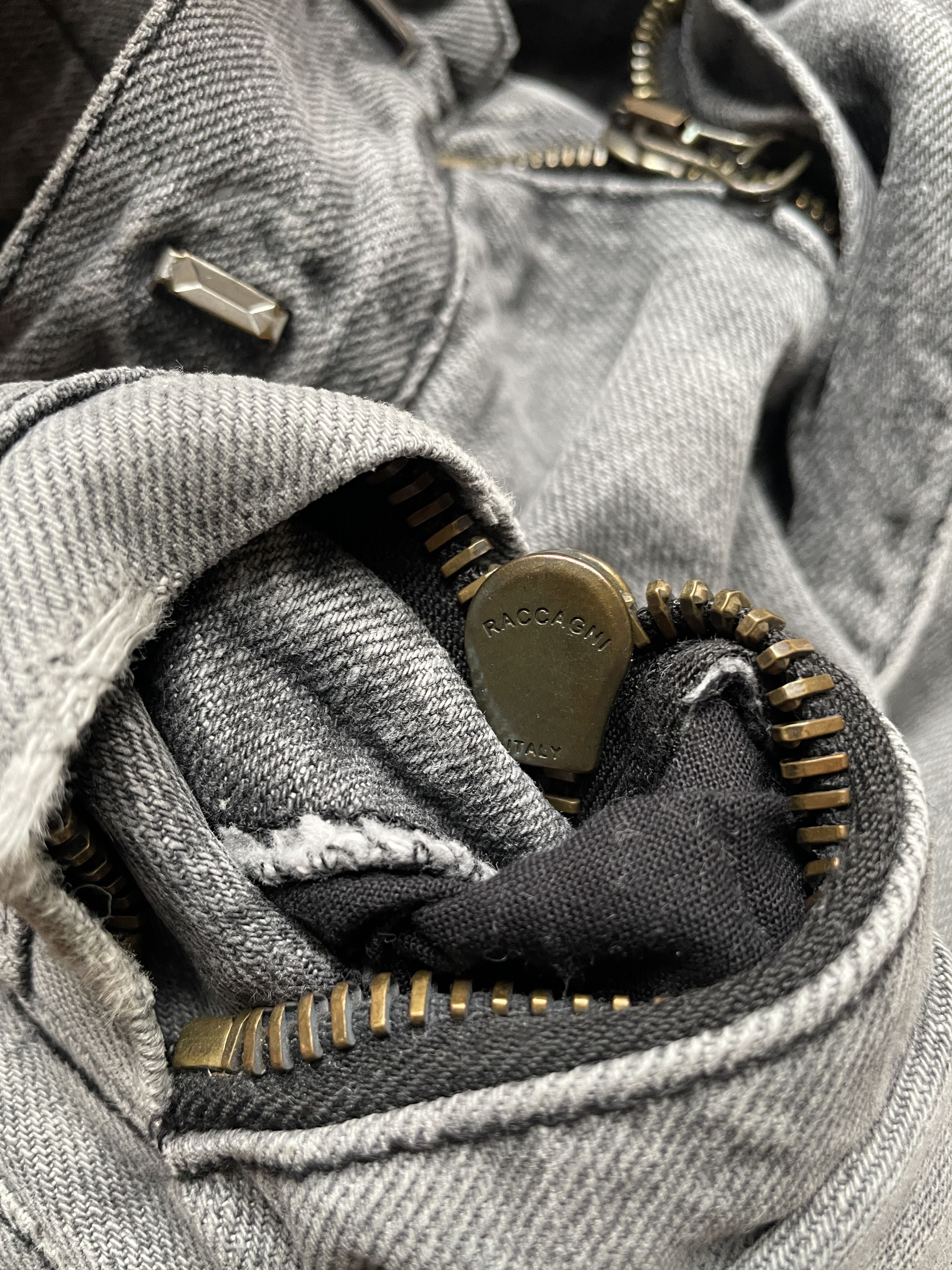 Balmain Balmain AW10 ripped bikers Size US 31 - 14 Thumbnail