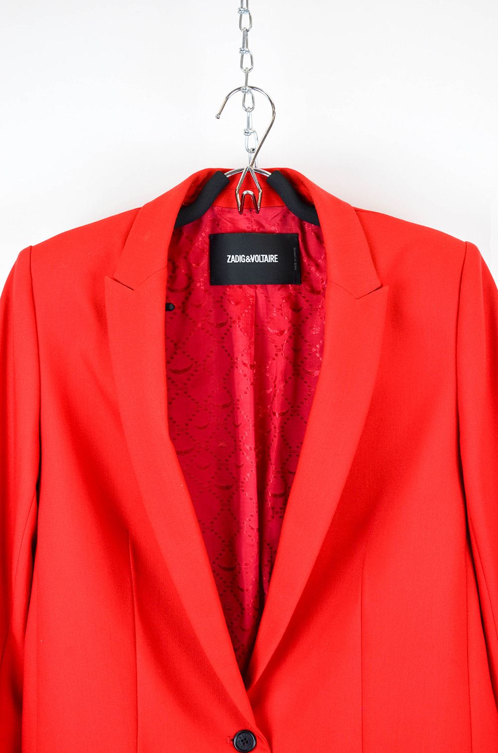 Zadig & Voltaire ZADIG & VOLTAIRE Viva Bis Red Blazer – Size 36 Size XS / US 0-2 / IT 36-38 - 5 Thumbnail
