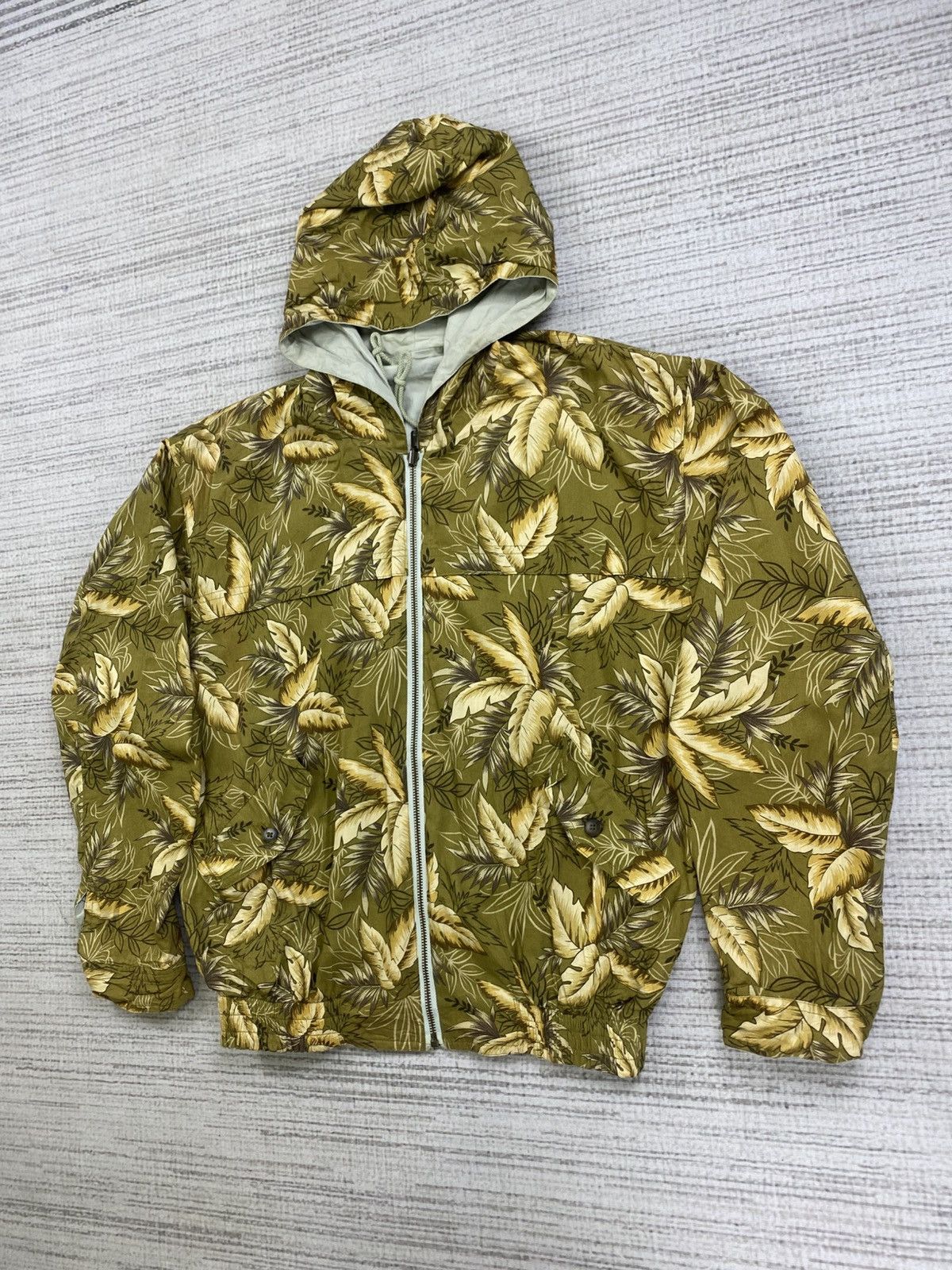 Vintage Vtg Harvard University Floral Over Print Reversible Jacket Size US L / EU 52-54 / 3 - 4 Thumbnail