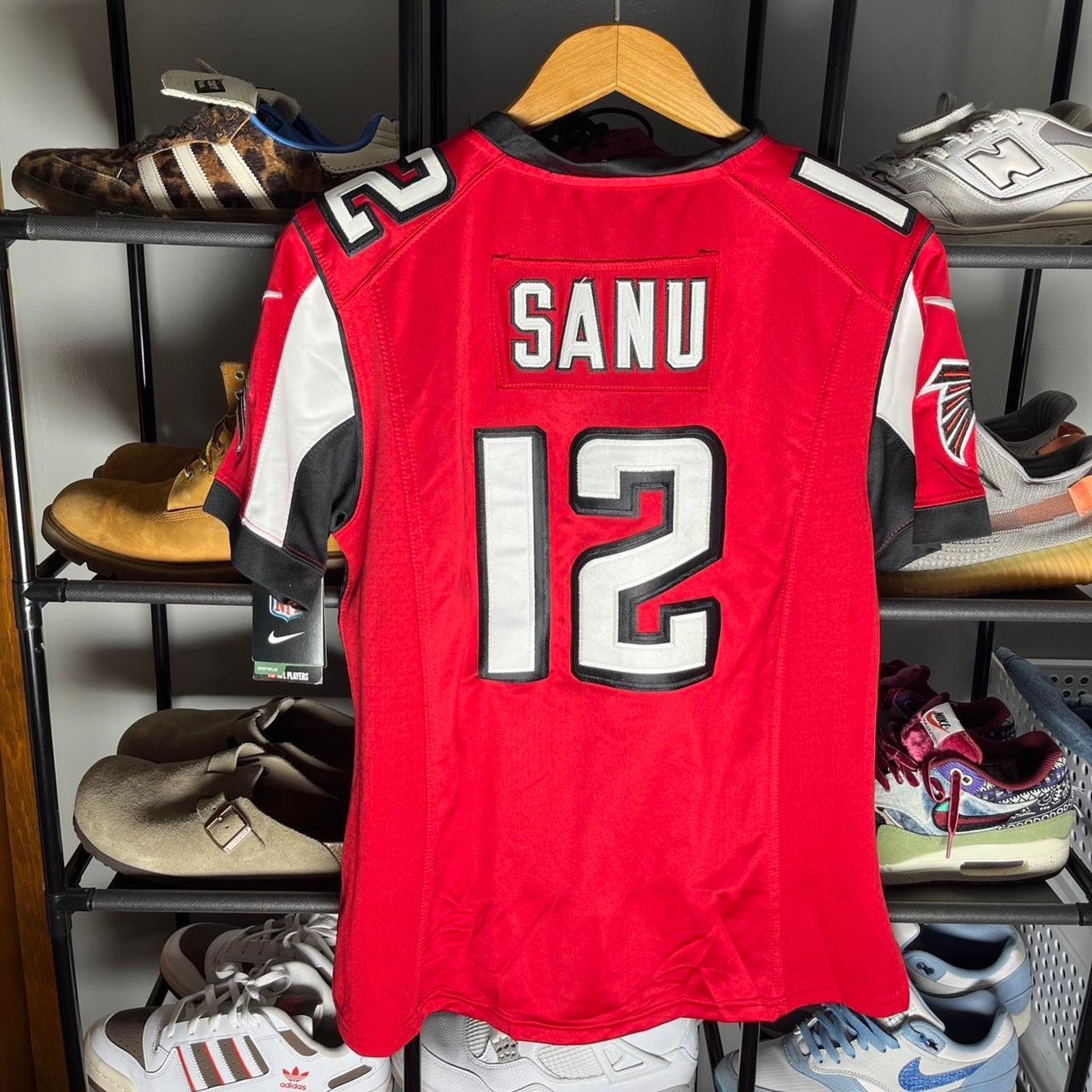 Nike Nike Mohamed Sanu Stitched Falcons NFL Jersey Size S / US 4 / IT 40 - 4 Thumbnail