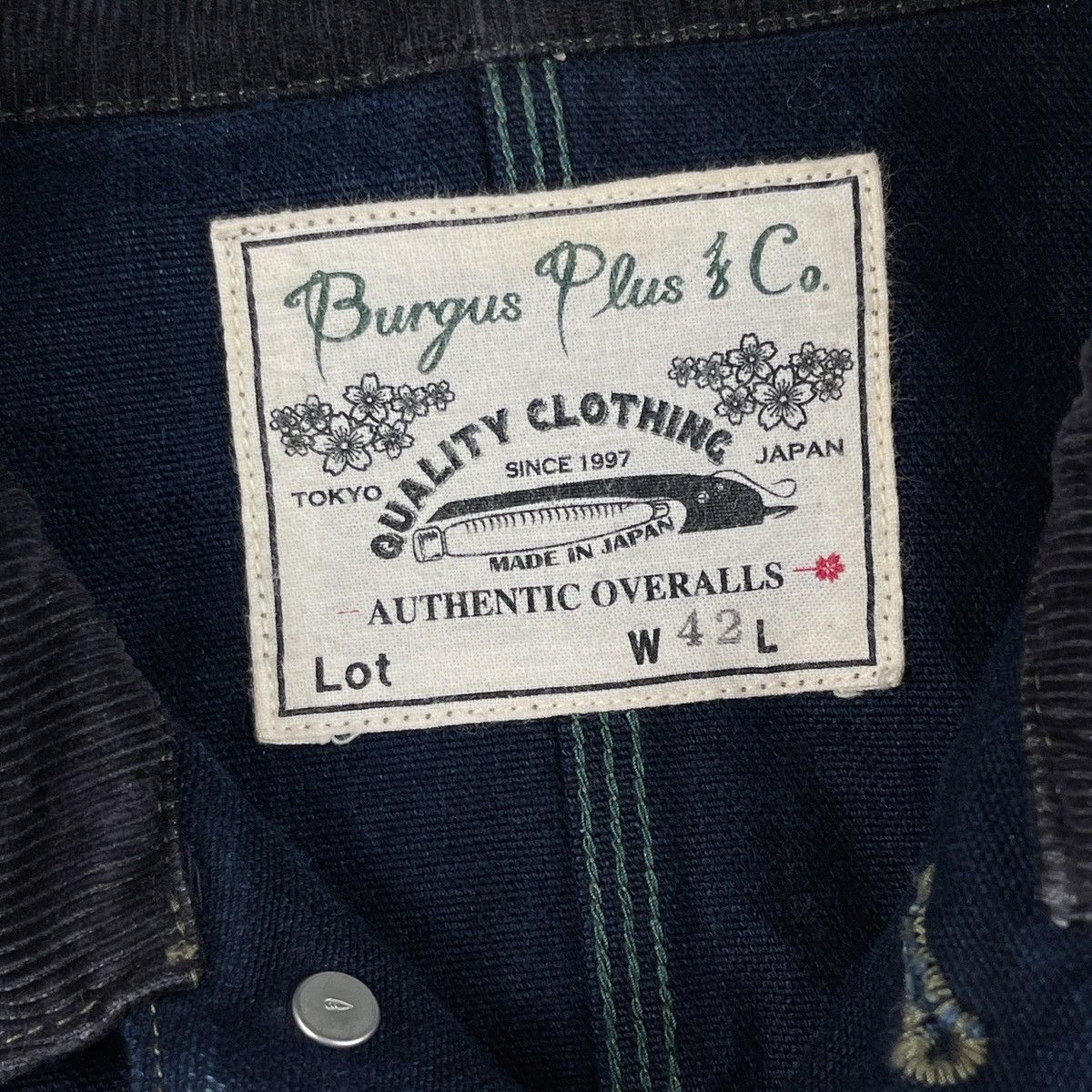 Burgus Plus × Japanese Brand BURGUS PLUS Size US XL / EU 56 / 4 - 5 Thumbnail
