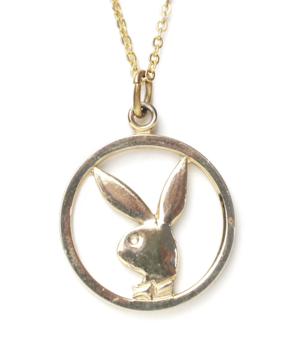 Hysteric Glamour × Playboy 2000S PLAYBOY BUNNY GOLD-PLATED PENDANT NECKLACE Size ONE SIZE - 2 Thumbnail